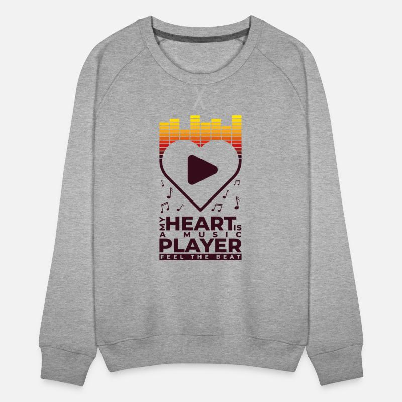 My heart is a music player, feel the beat.