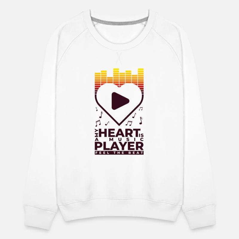 My heart is a music player, feel the beat.