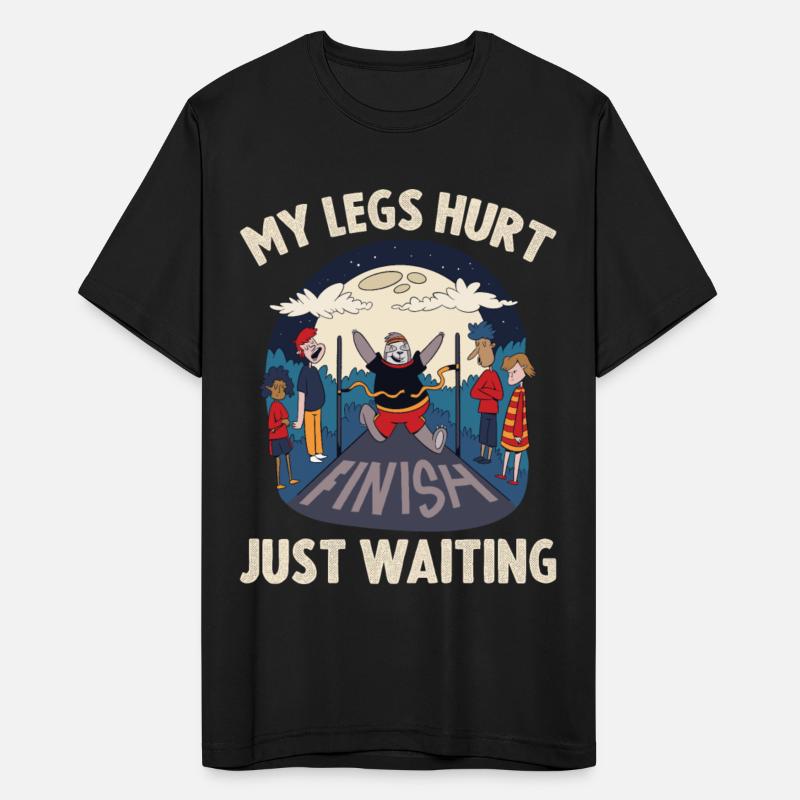 My Legs Hurt Just Waiting Funny Marathon Gift