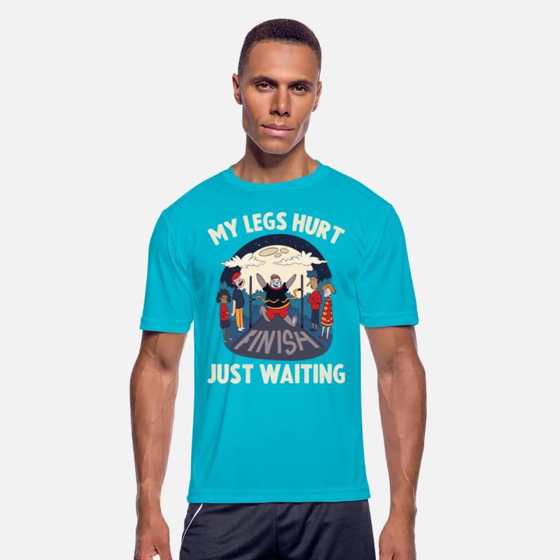 My Legs Hurt Just Waiting Funny Marathon Gift