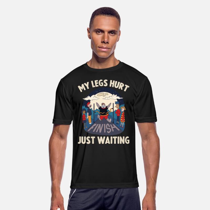 My Legs Hurt Just Waiting Funny Marathon Gift