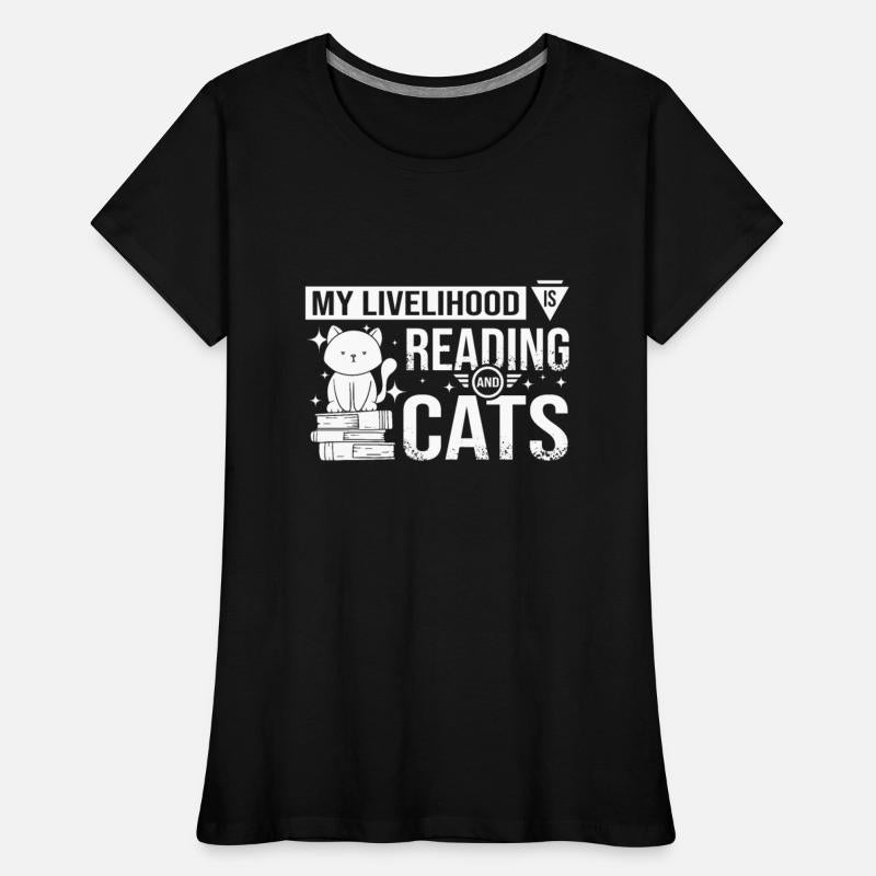 My livelihood is reading and cats