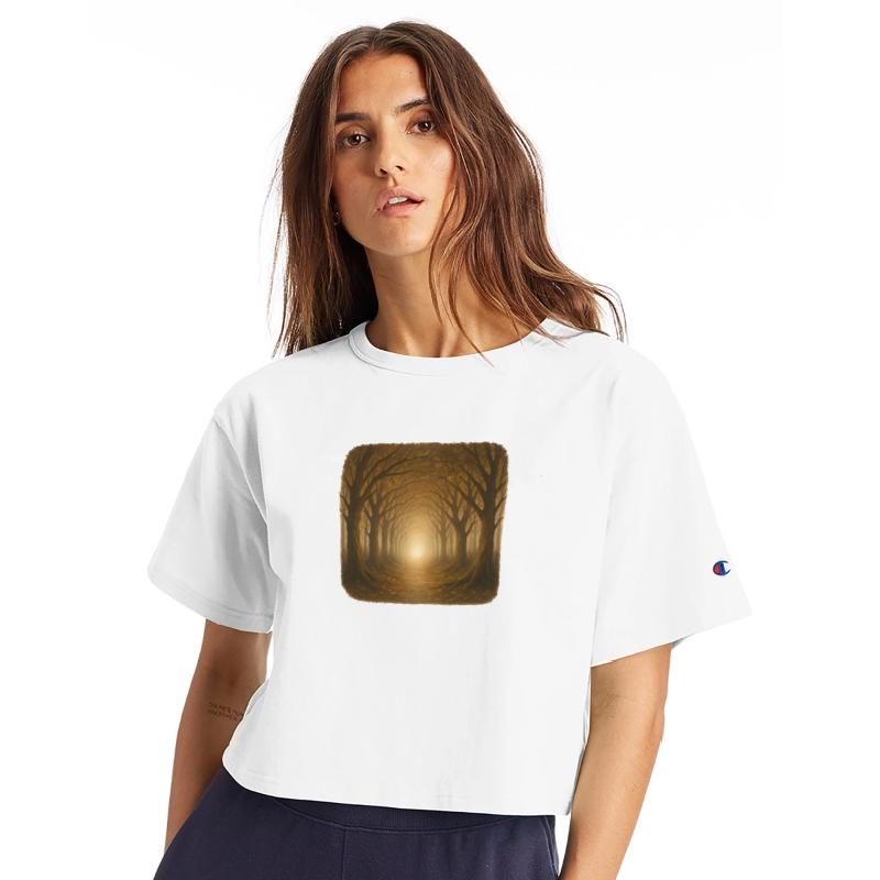 Mystical Autumn Forest Path