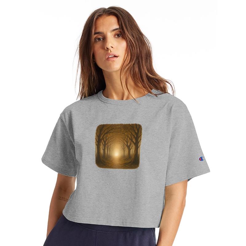 Mystical Autumn Forest Path