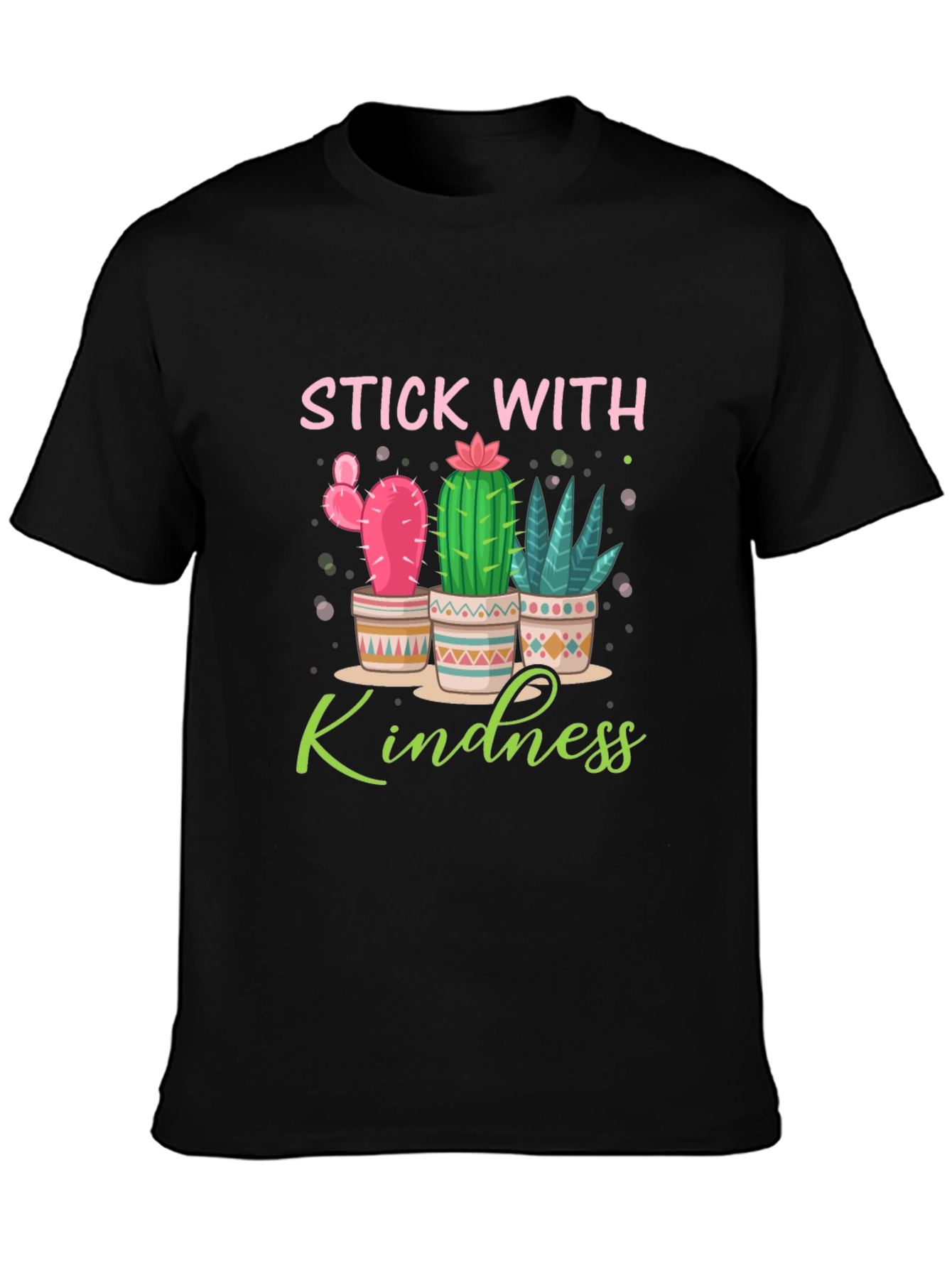 Stick With Kindness Cactus T-Shirt