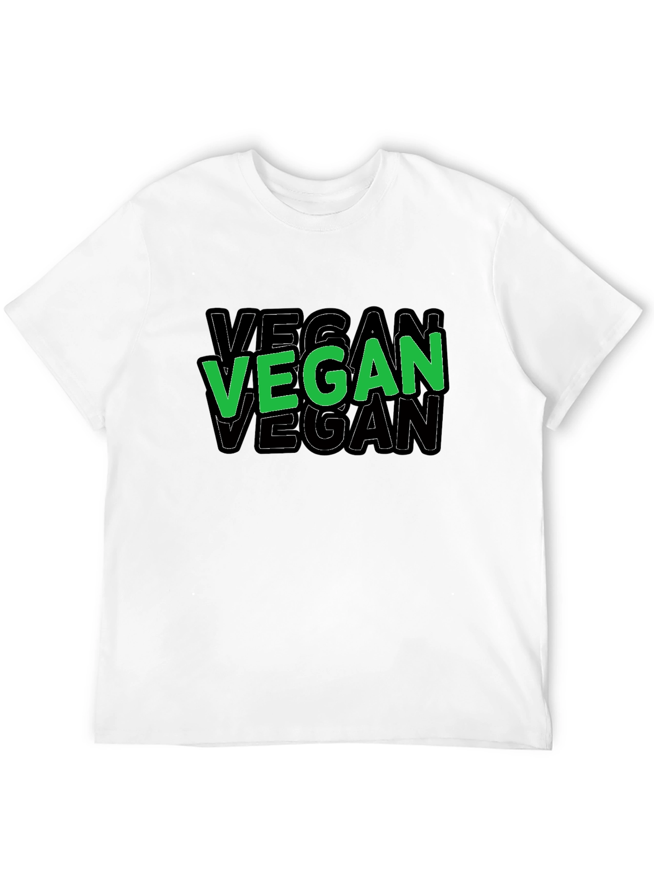 Vegan Graphic Tee - Bold Statement Shirt