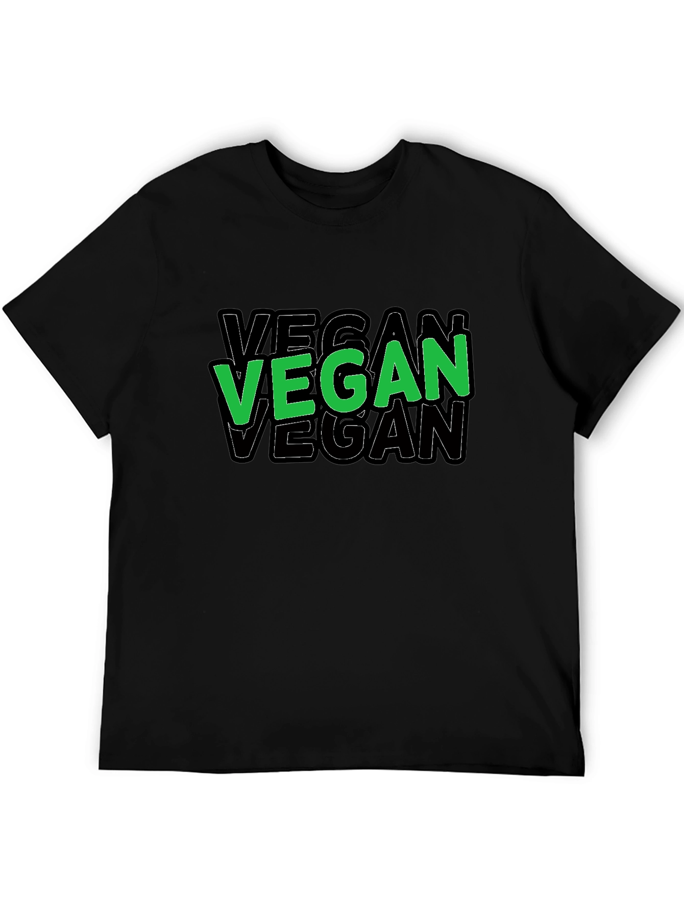Vegan Graphic Tee - Bold Statement Shirt