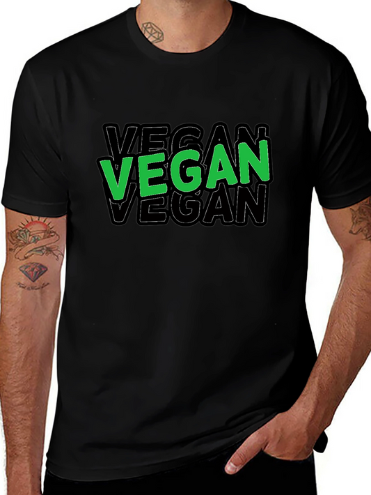 Vegan Graphic Tee - Bold Statement Shirt