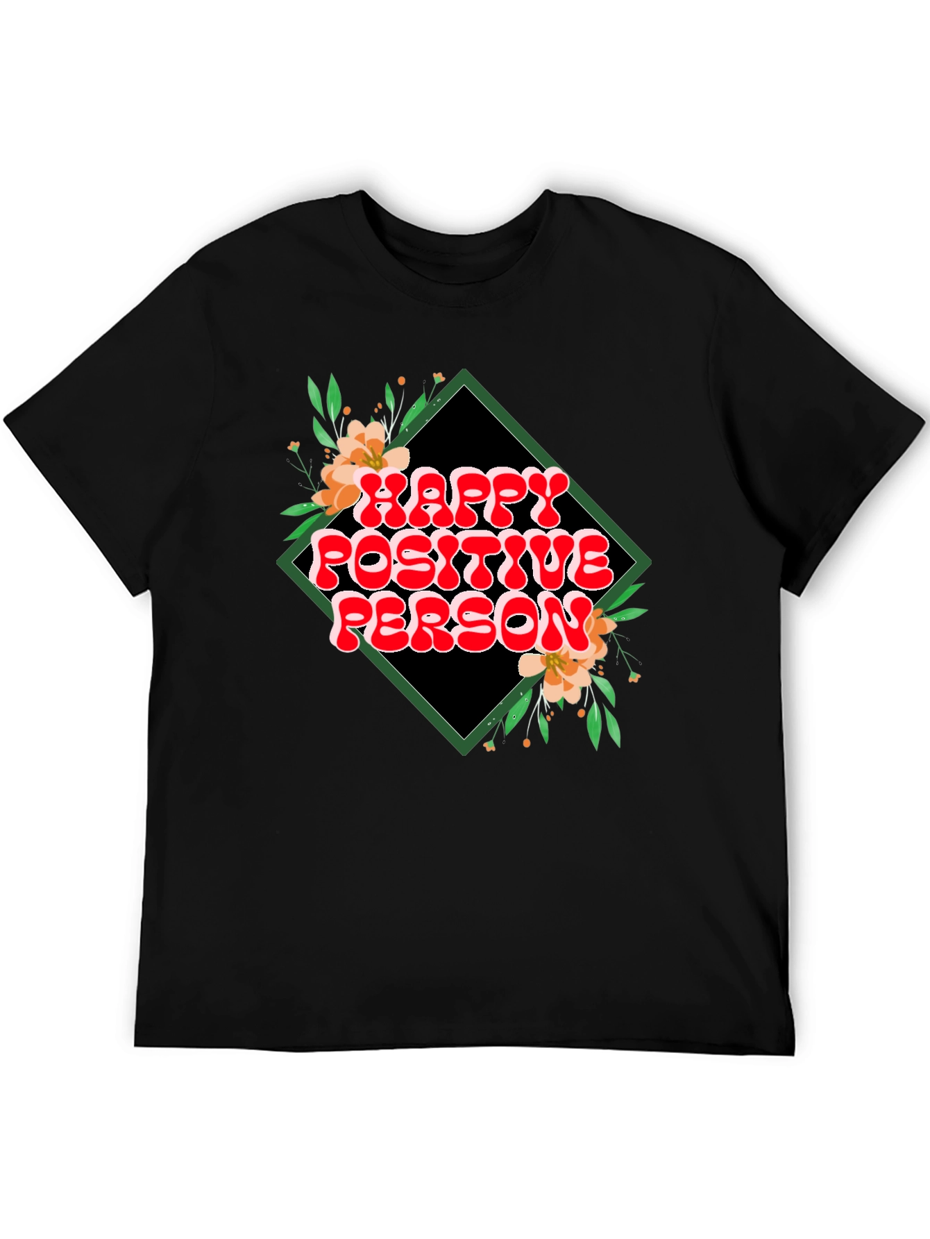 Happy Positive Person Graphic T-Shirt