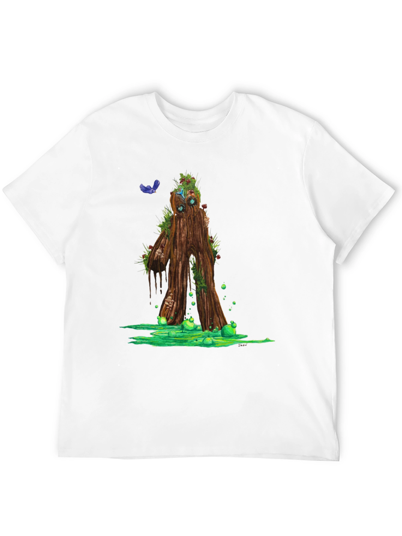 Enchanted Forest Tree Graphic Tee - Nature T-Shirt