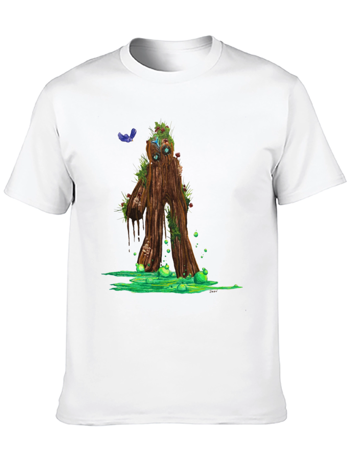 Enchanted Forest Tree Graphic Tee - Nature T-Shirt