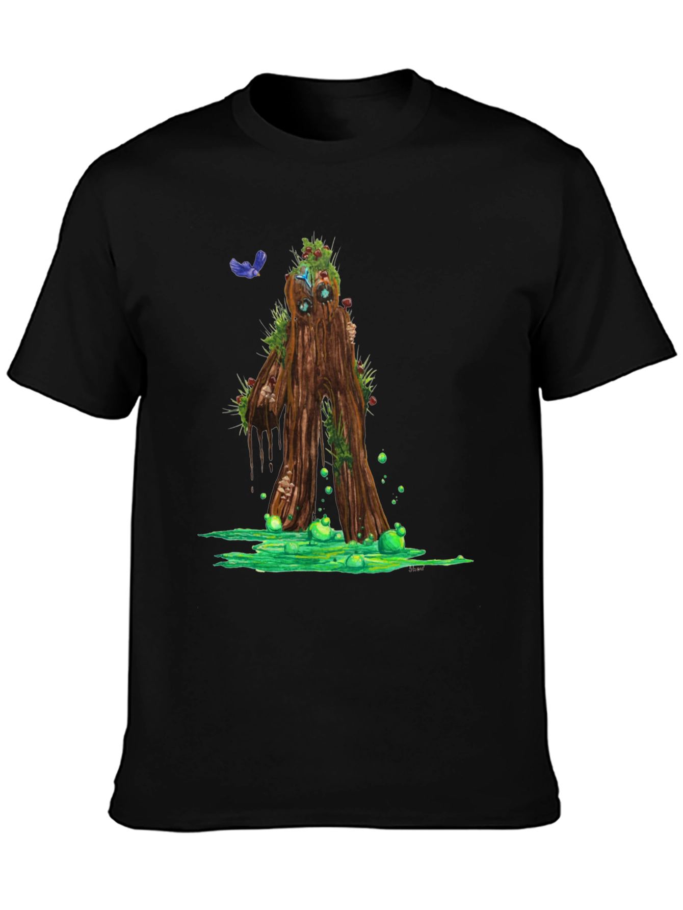 Enchanted Forest Tree Graphic Tee - Nature T-Shirt