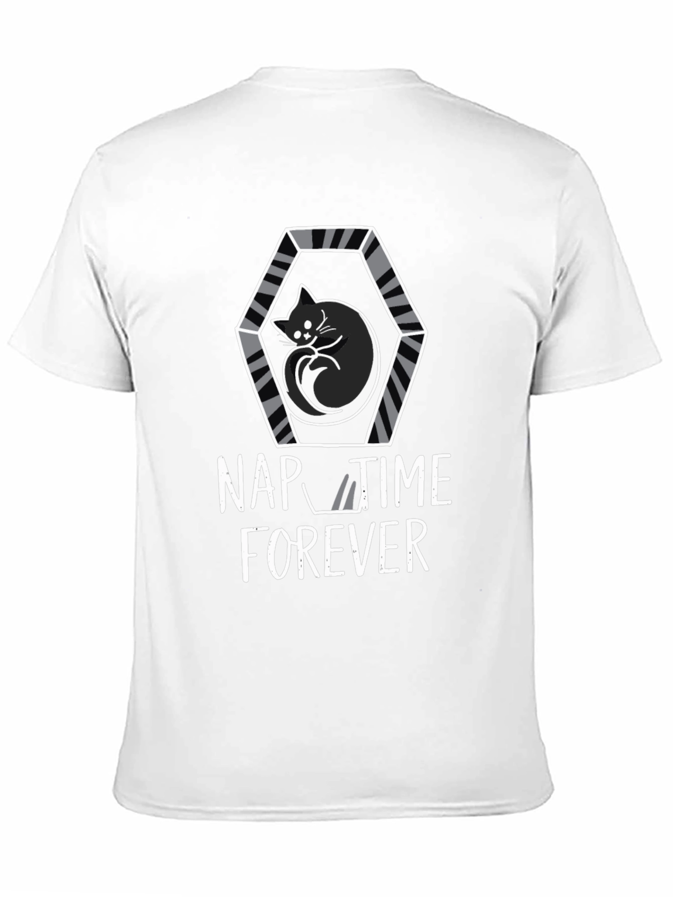 Nap Time Forever Cat T-Shirt