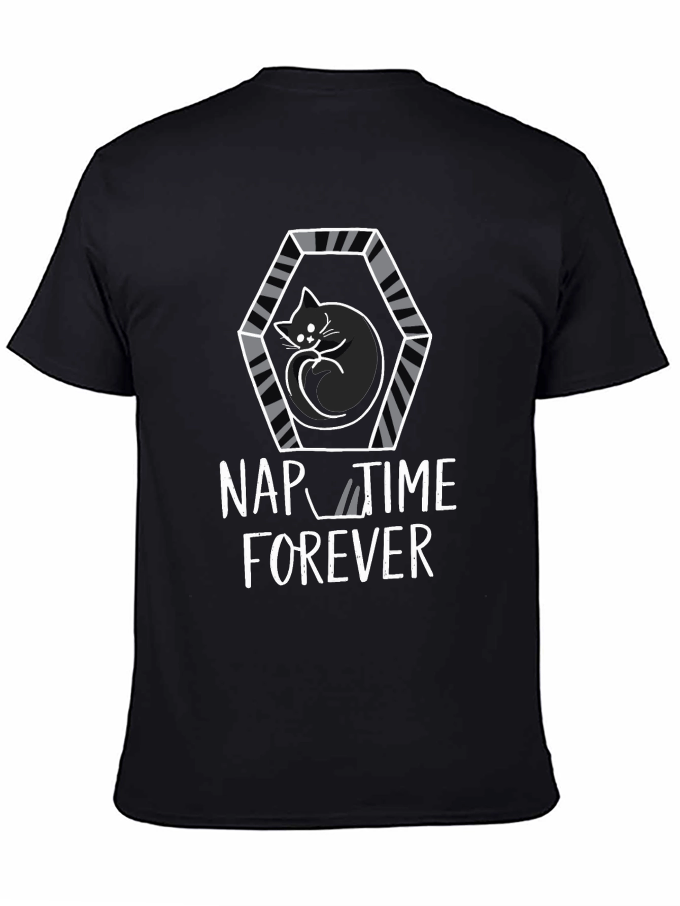 Nap Time Forever Cat T-Shirt