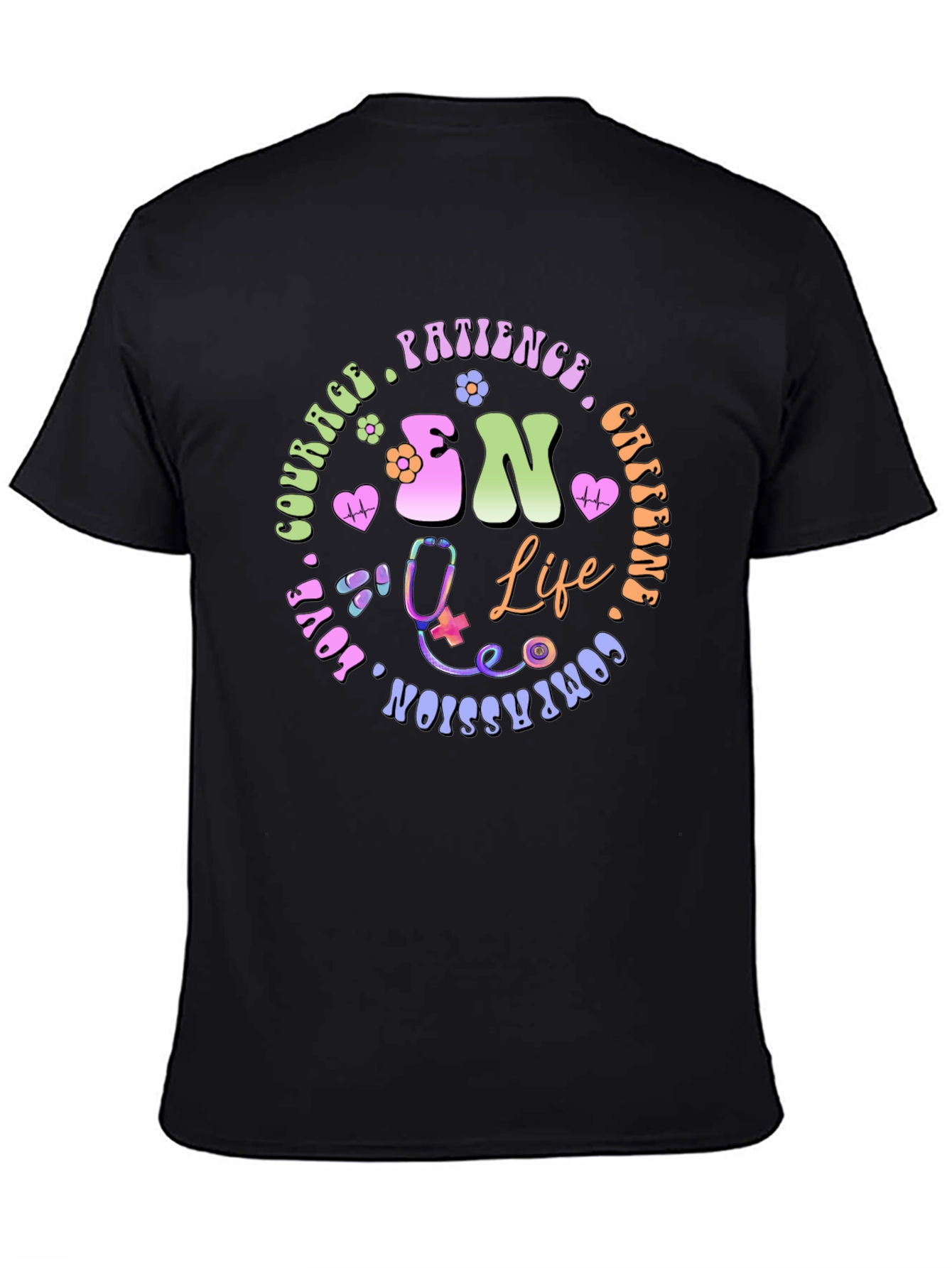 Retro RN Life T-Shirt - Nurse Appreciation