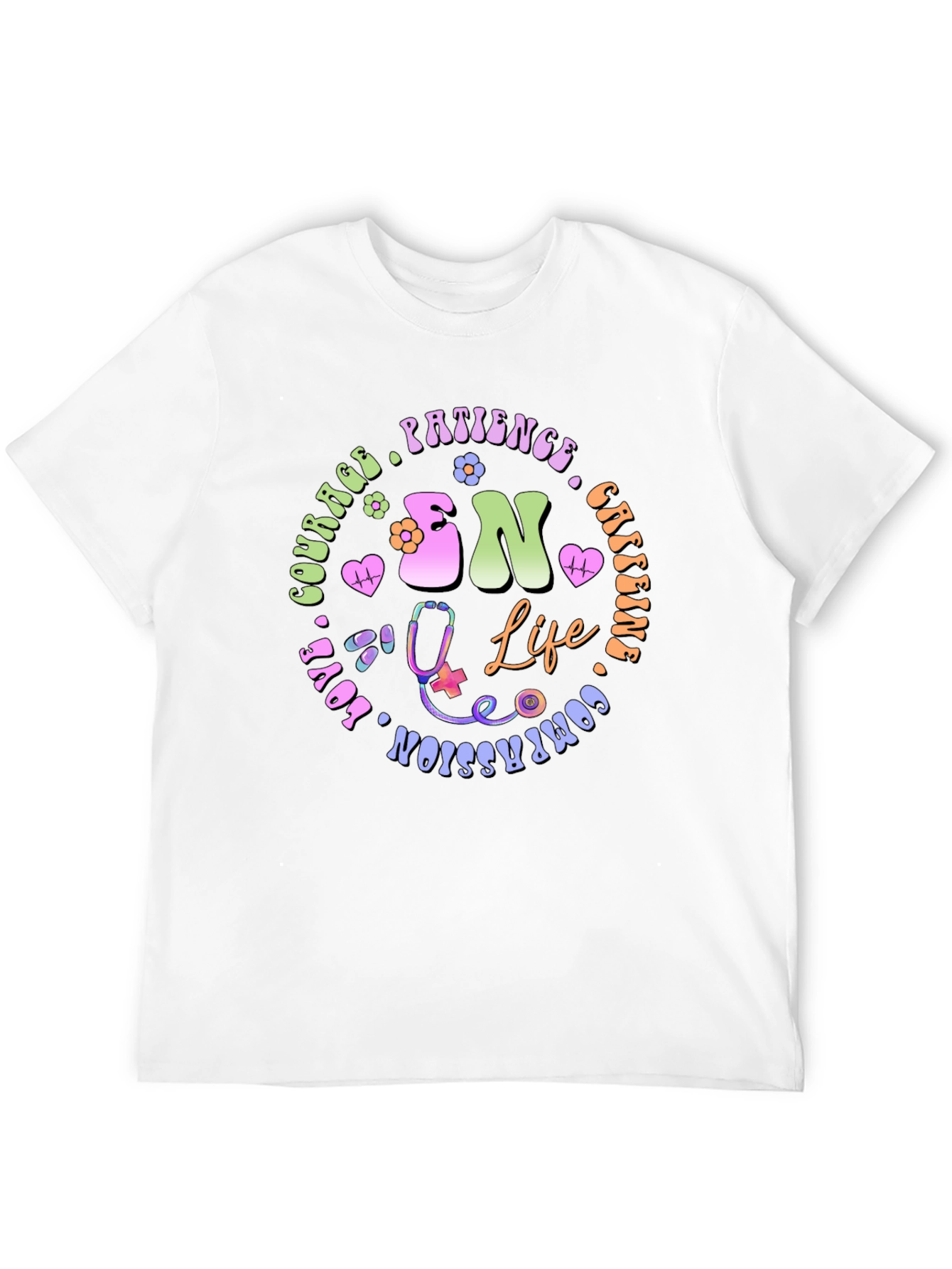 Retro RN Life T-Shirt - Nurse Appreciation