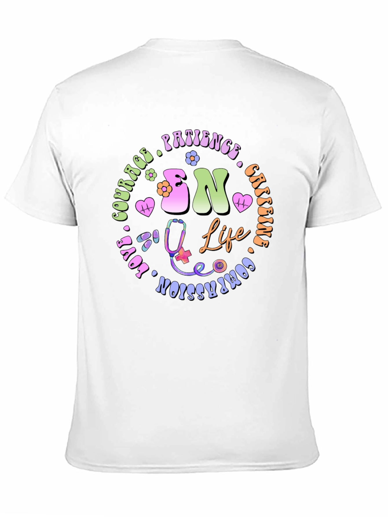 Retro RN Life T-Shirt - Nurse Appreciation