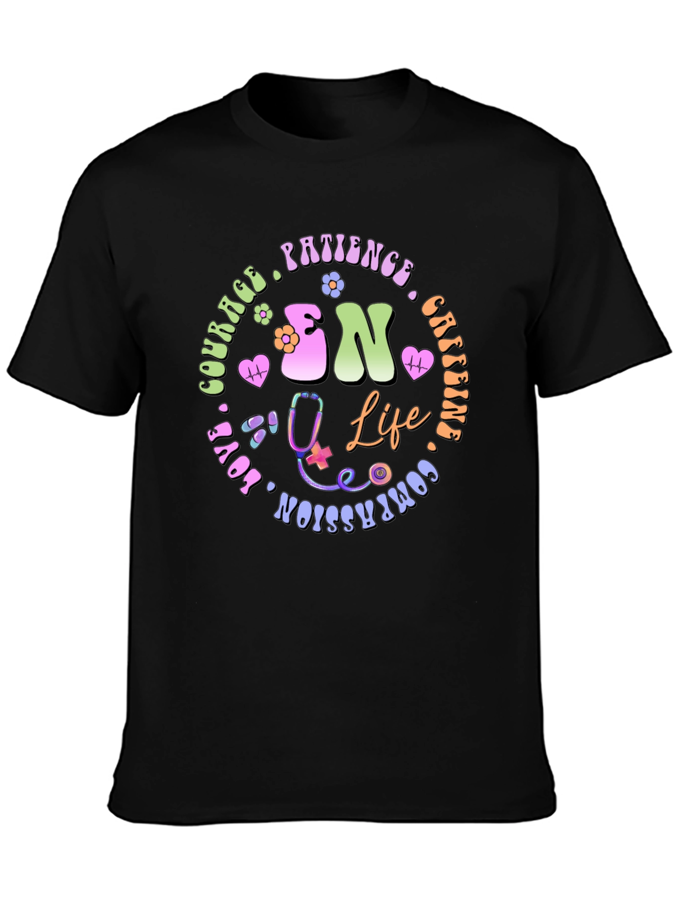 Retro RN Life T-Shirt - Nurse Appreciation