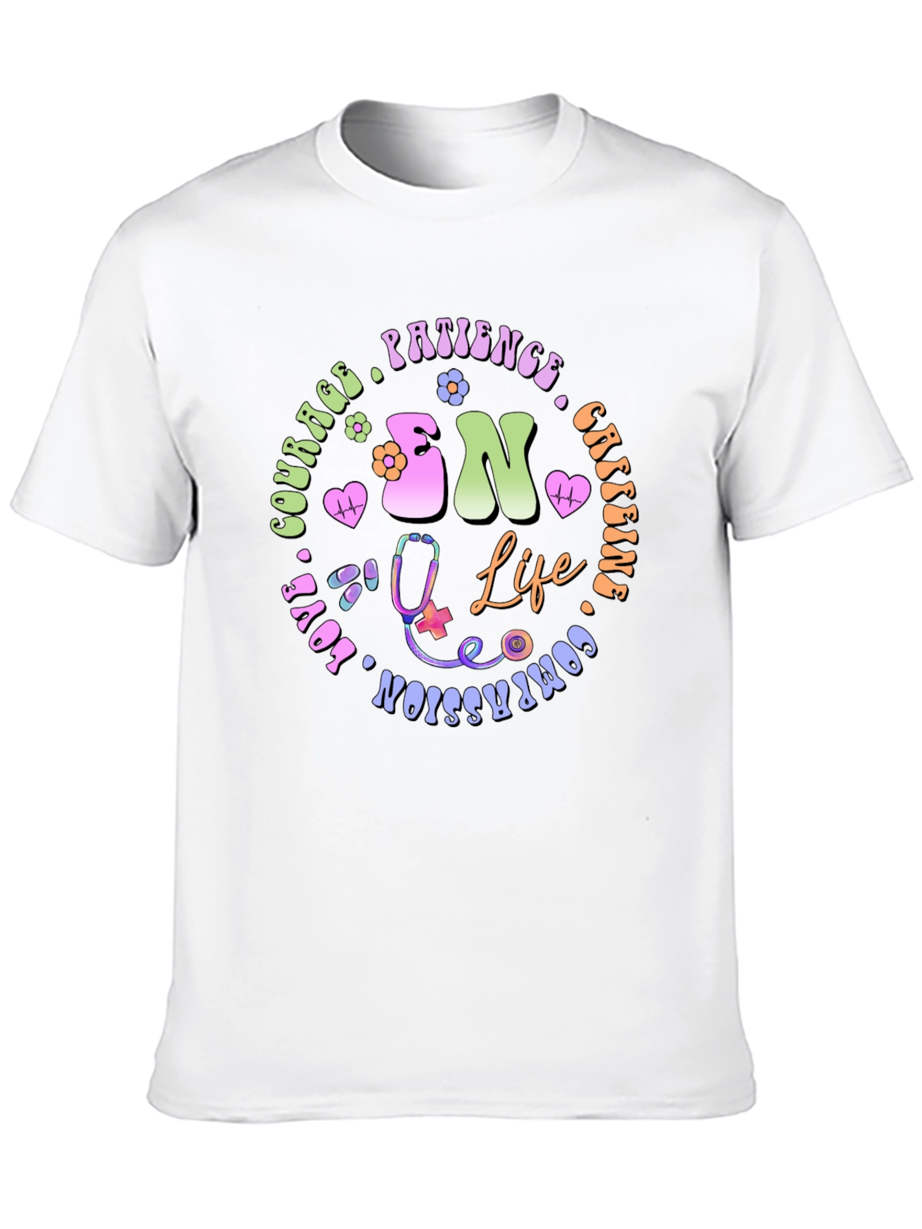 Retro RN Life T-Shirt - Nurse Appreciation