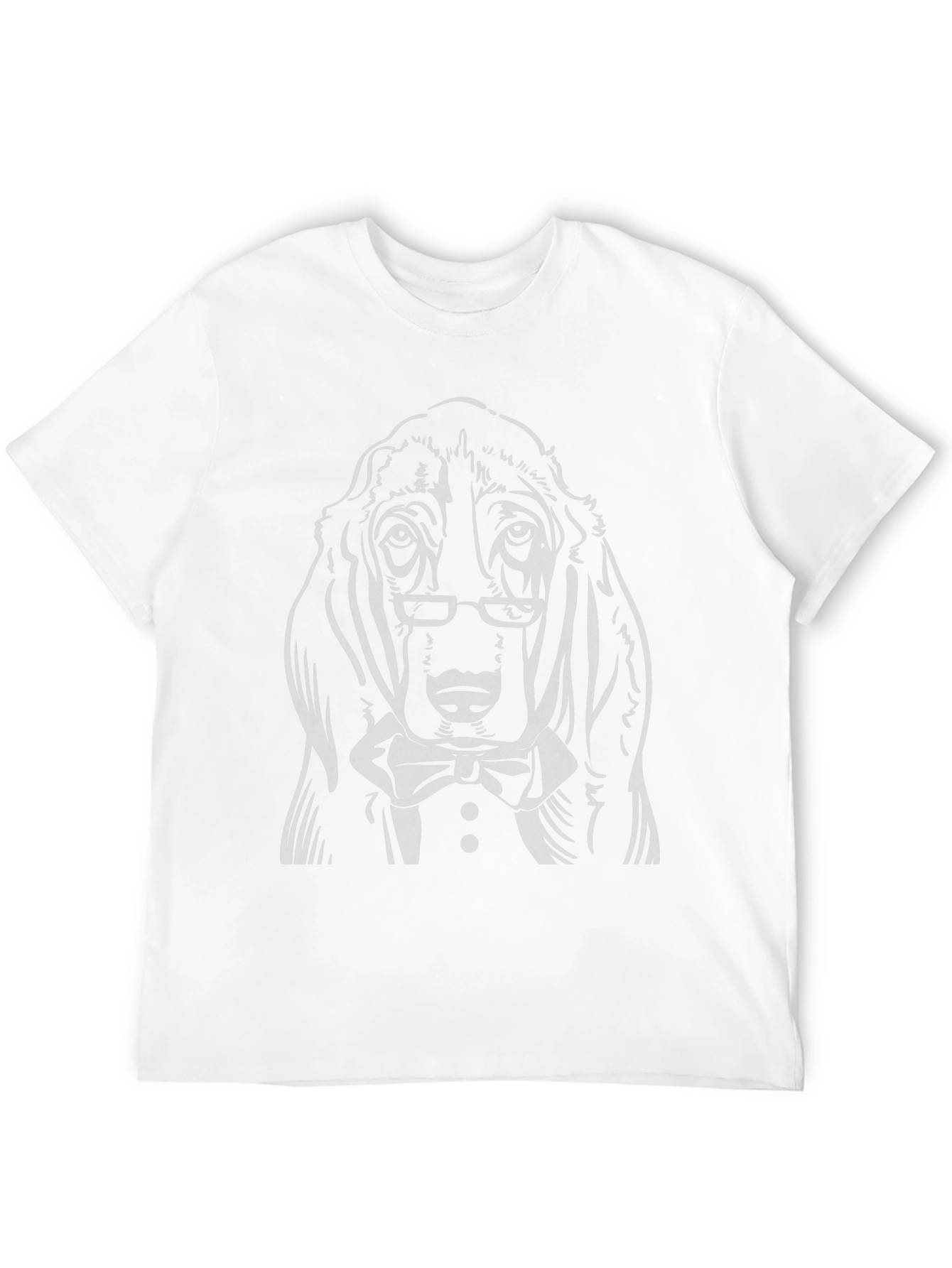 Dapper Dog Graphic Tee - Mens Black T-Shirt