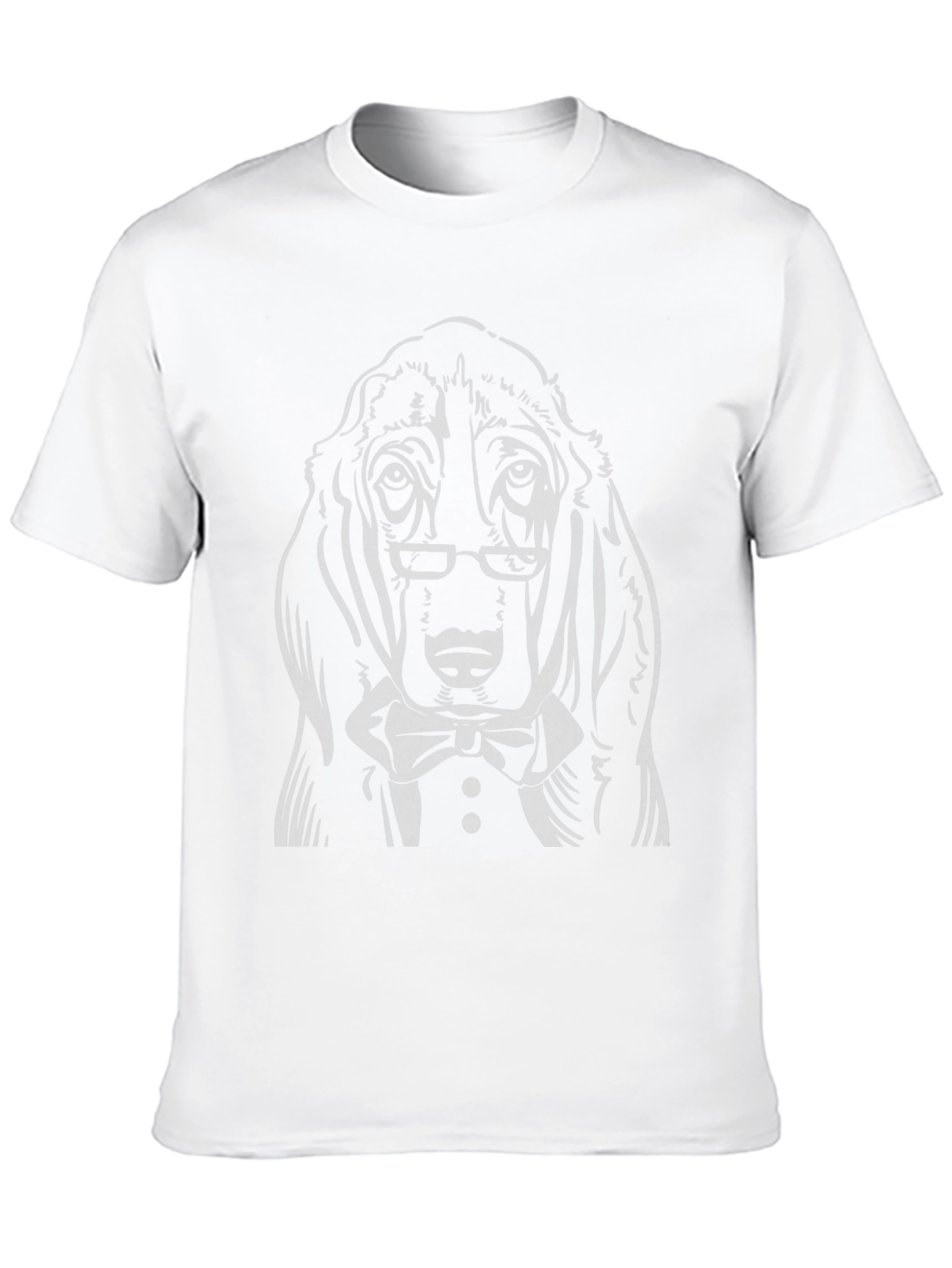 Dapper Dog Graphic Tee - Mens Black T-Shirt