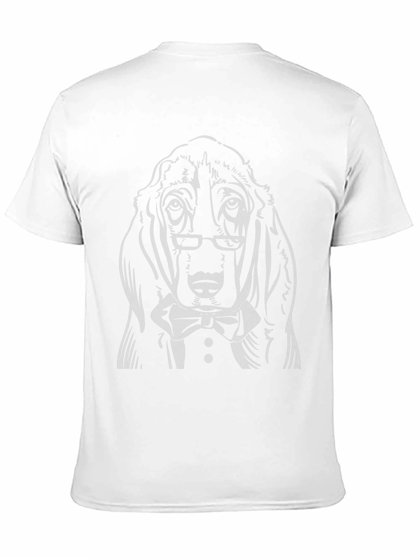 Dapper Dog Graphic Tee - Mens Black T-Shirt