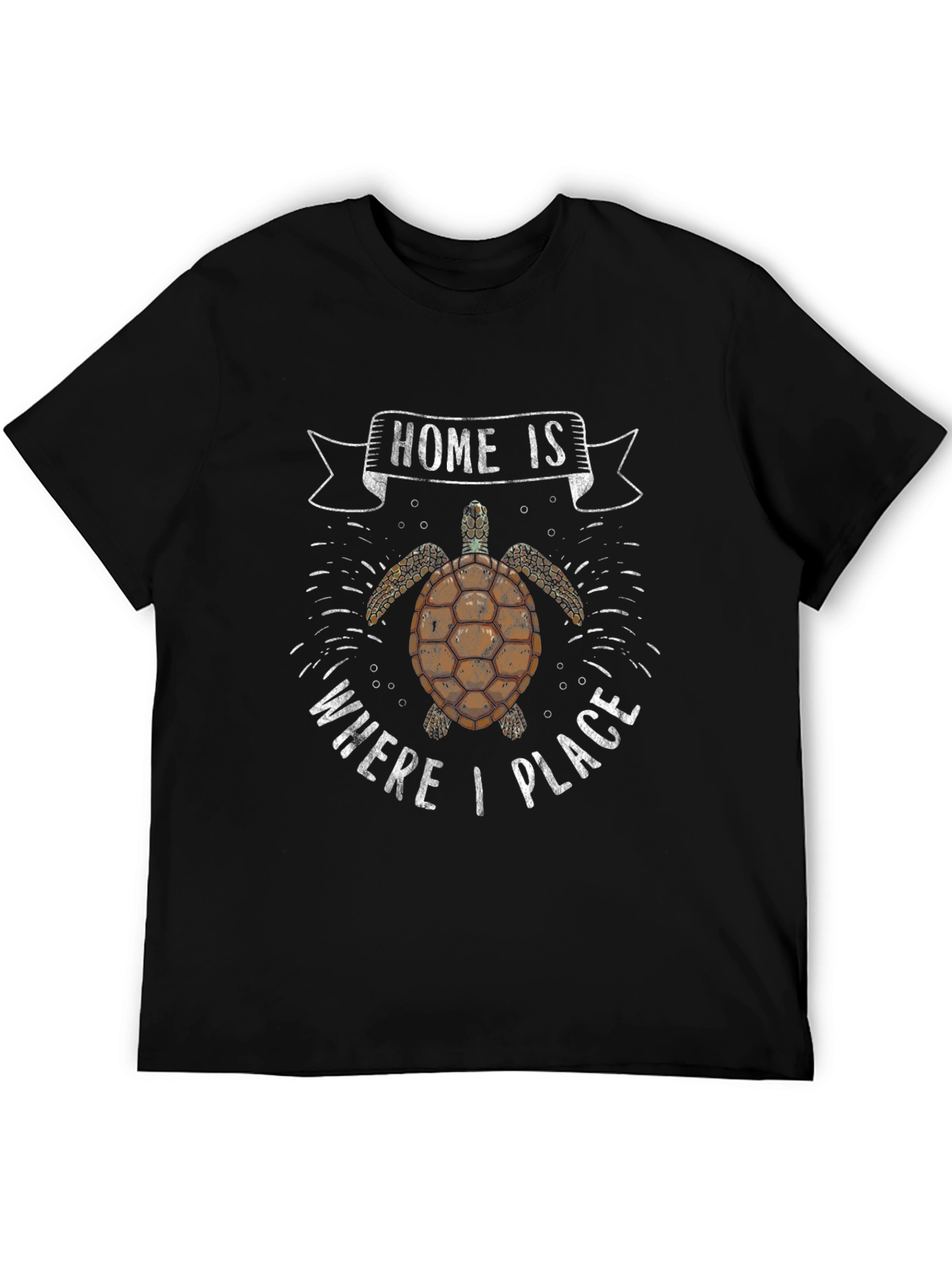 Home is Where I Place My Turtle T-Shirt