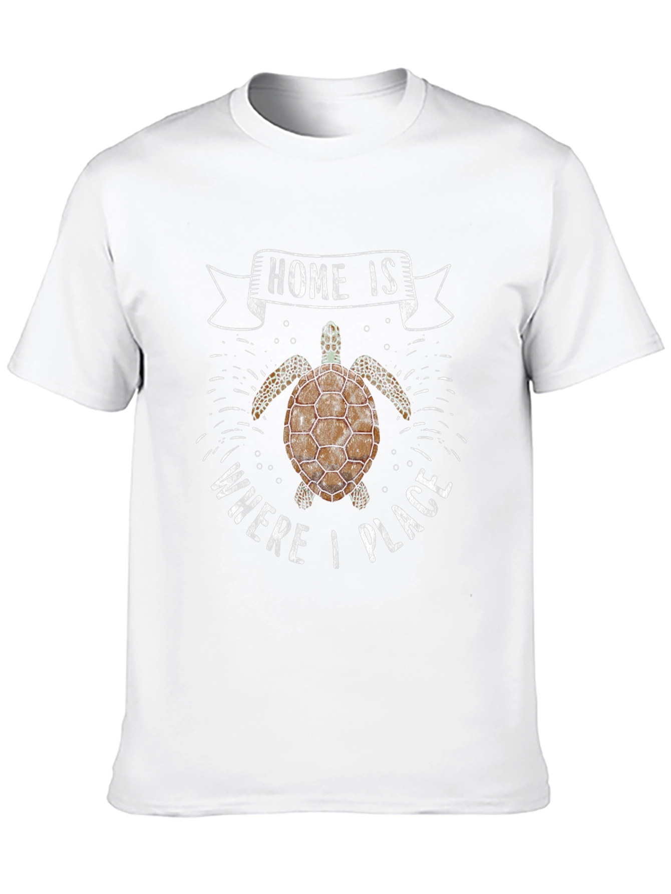 Home is Where I Place My Turtle T-Shirt
