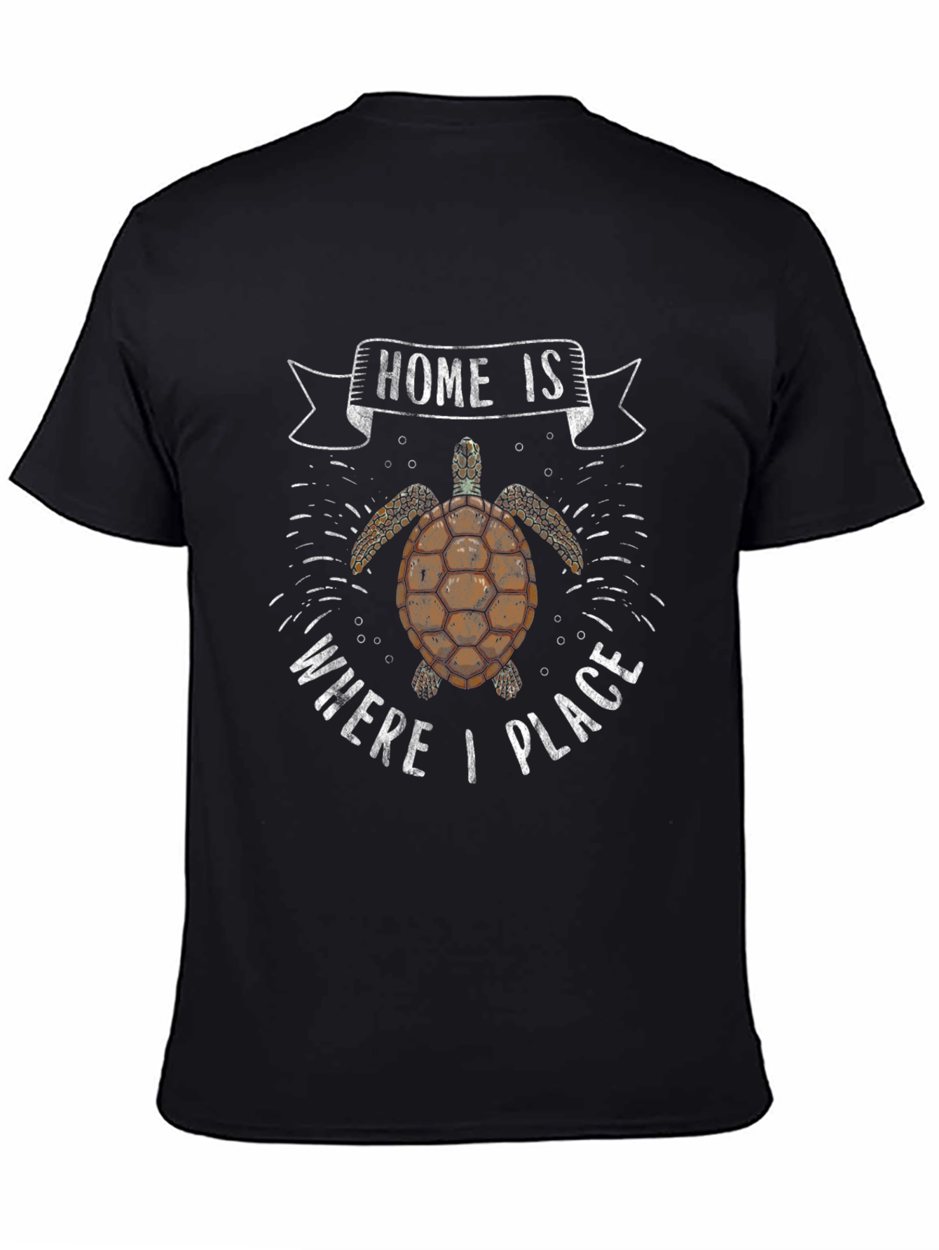 Home is Where I Place My Turtle T-Shirt