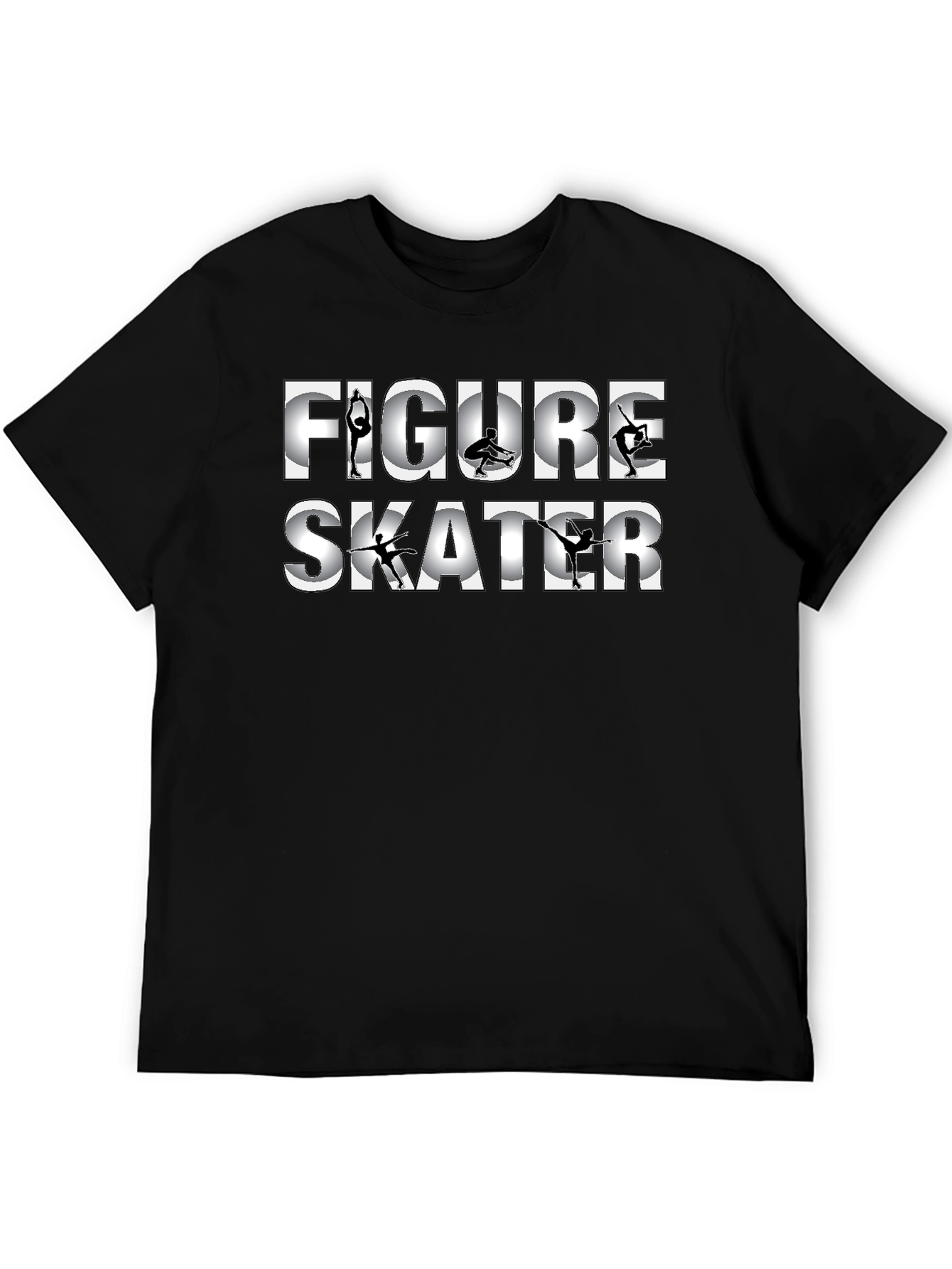 Figure Skater T-Shirt - Stylish Ice Skating Tee