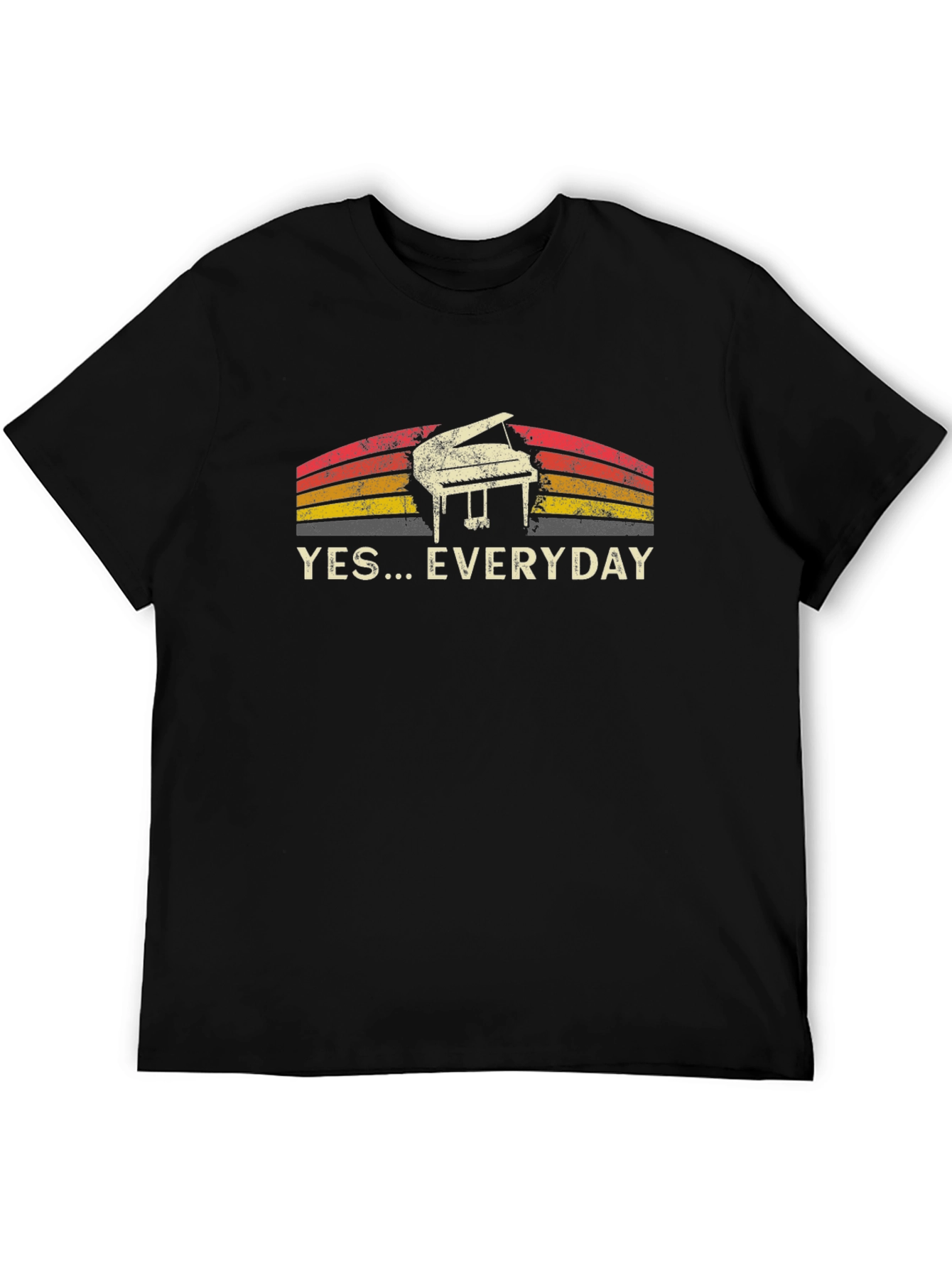 Yes... Everyday Piano Graphic T-Shirt