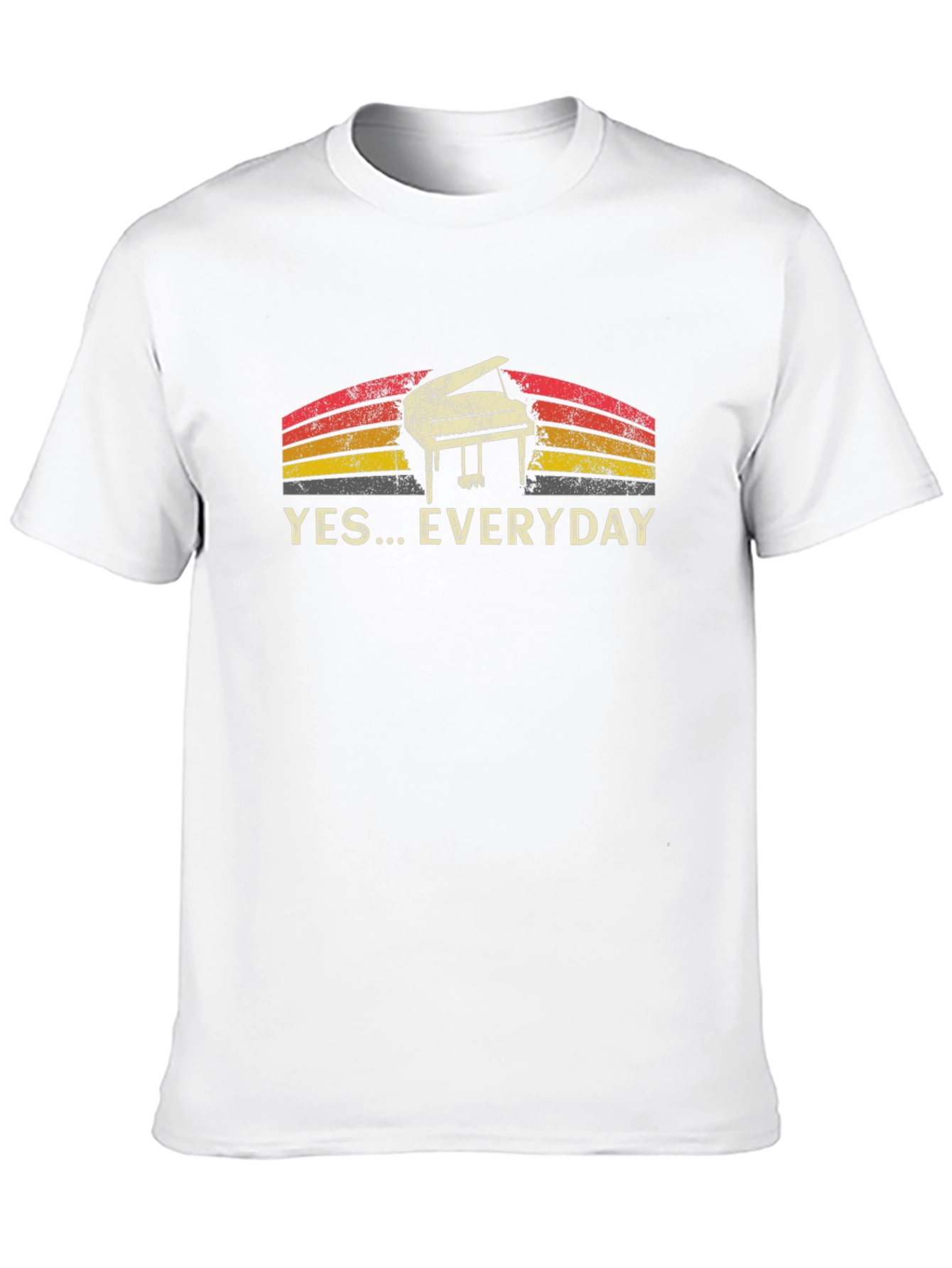 Yes... Everyday Piano Graphic T-Shirt