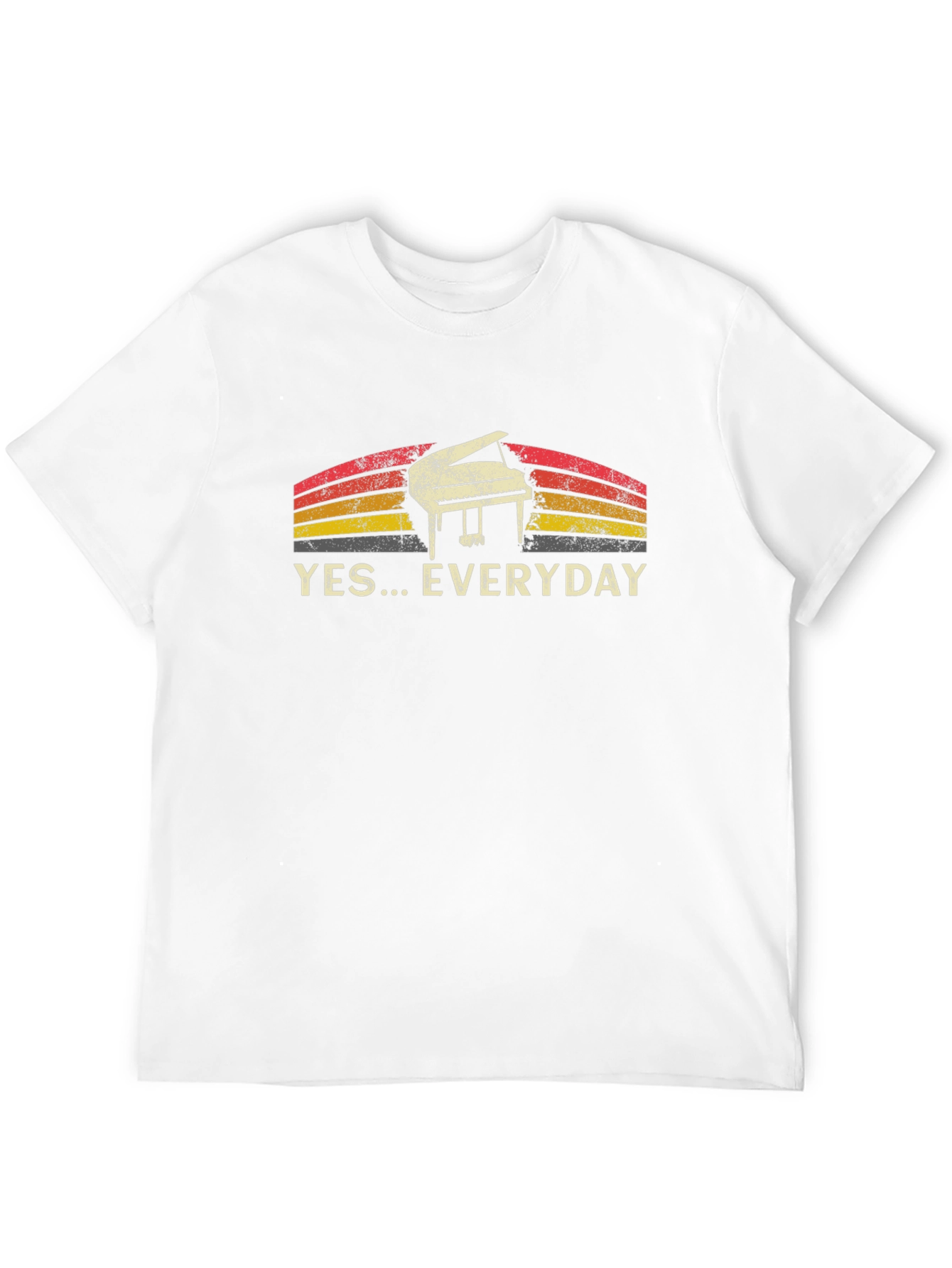 Yes... Everyday Piano Graphic T-Shirt