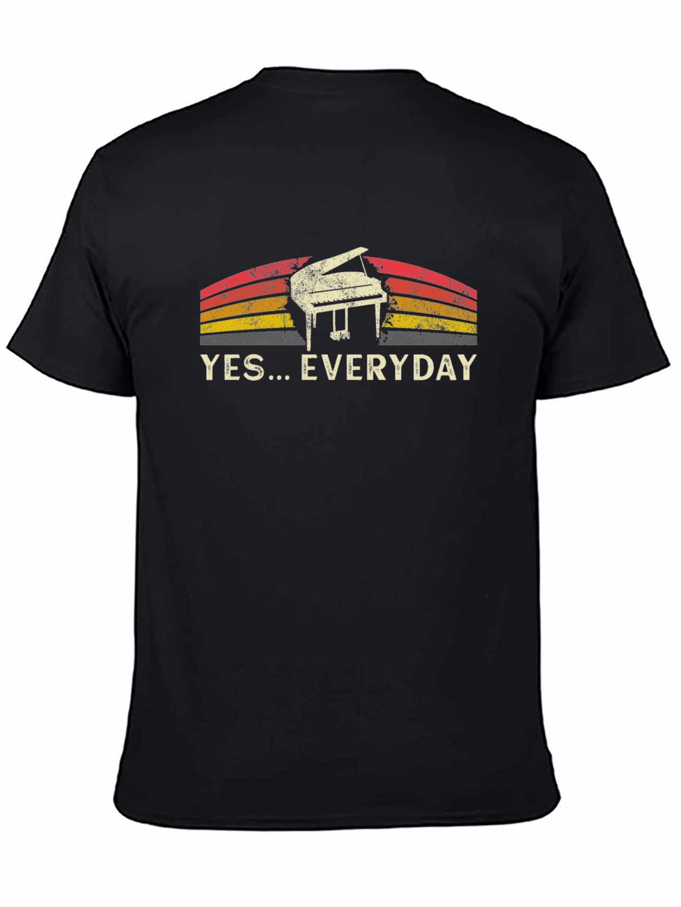 Yes... Everyday Piano Graphic T-Shirt