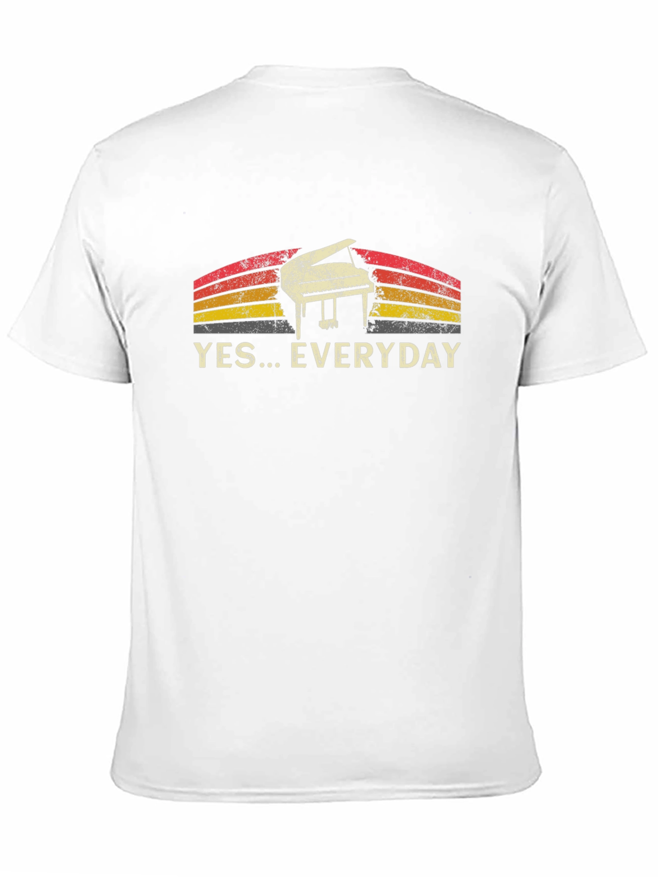 Yes... Everyday Piano Graphic T-Shirt