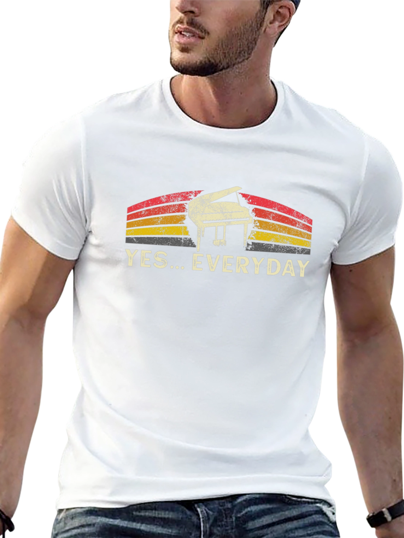 Yes... Everyday Piano Graphic T-Shirt