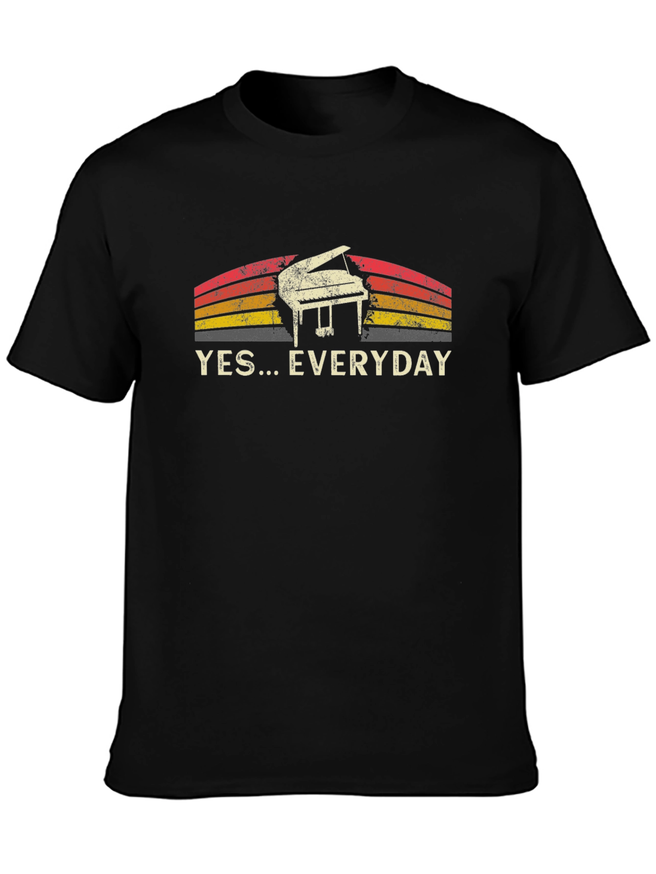Yes... Everyday Piano Graphic T-Shirt