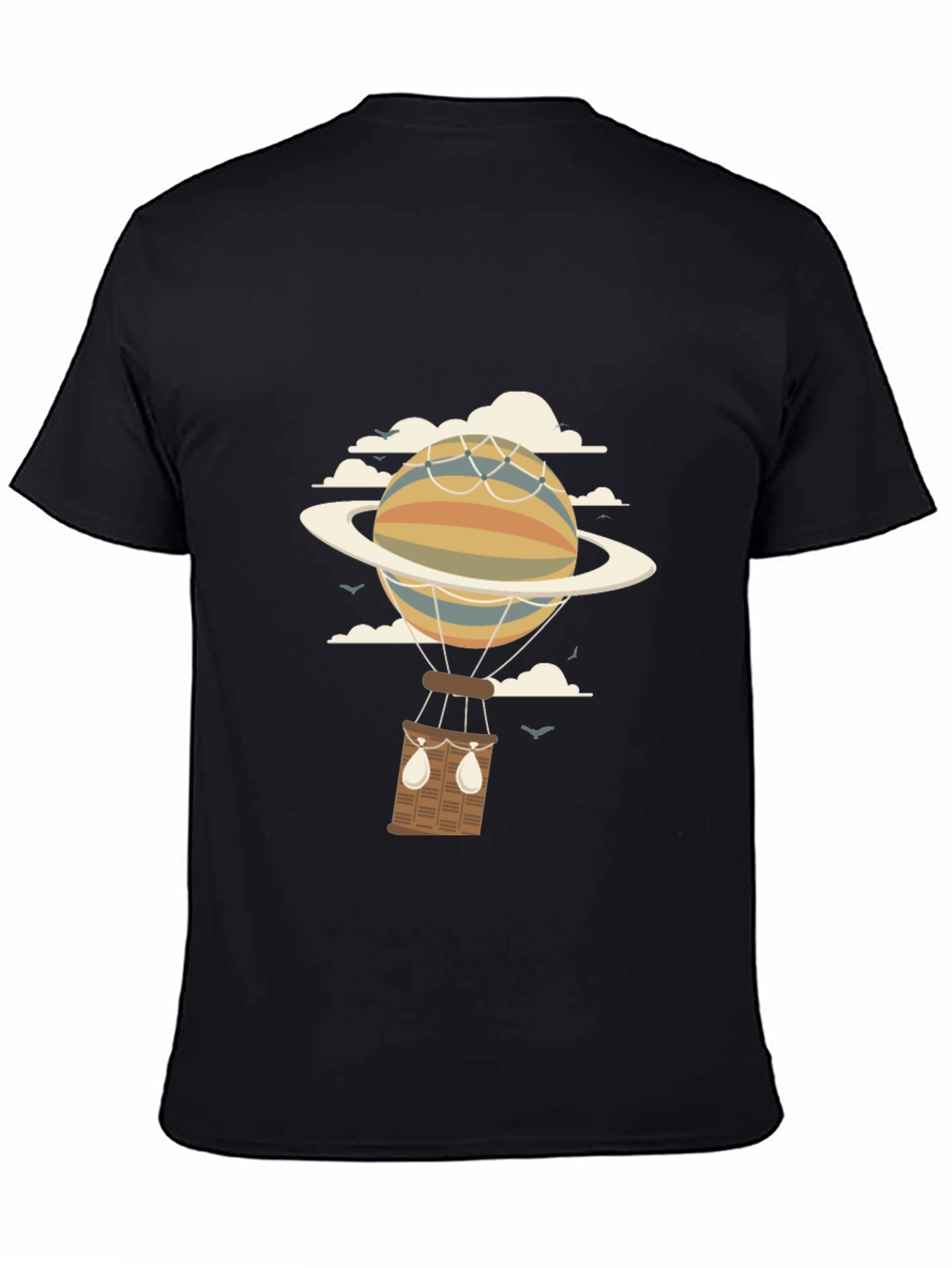 Planet Hot Air Balloon Graphic Tee