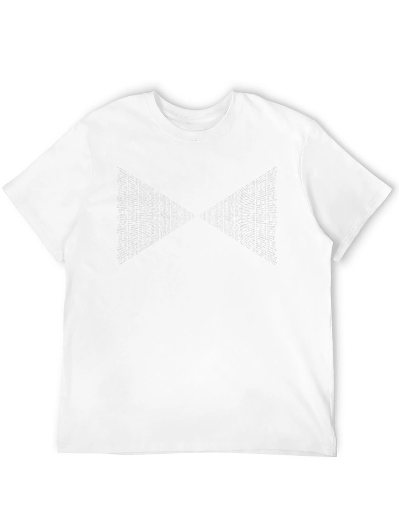 Geometric Graphic Print Black T-Shirt