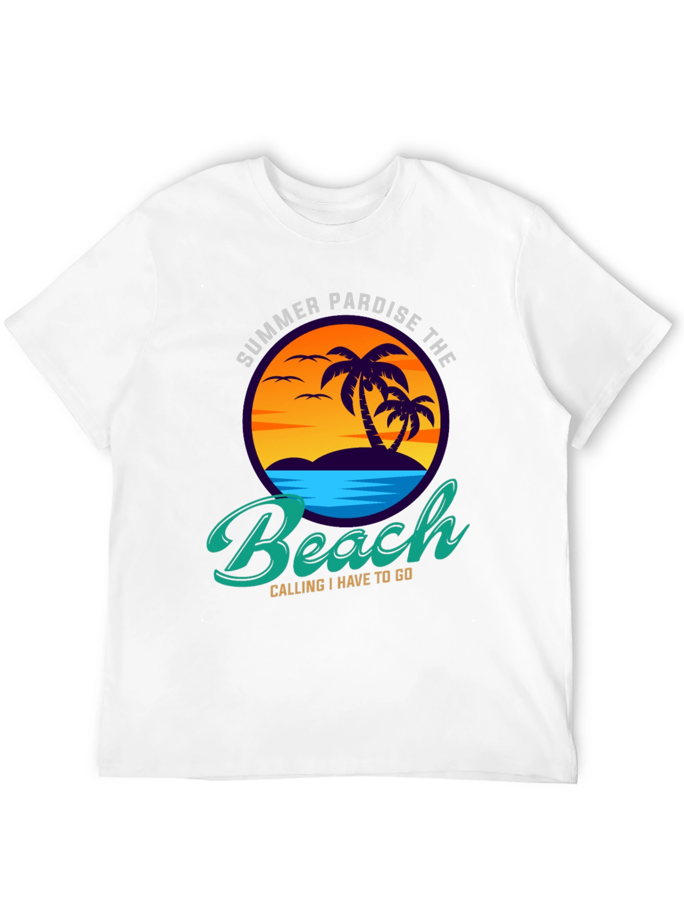 Summer Paradise Beach T-Shirt
