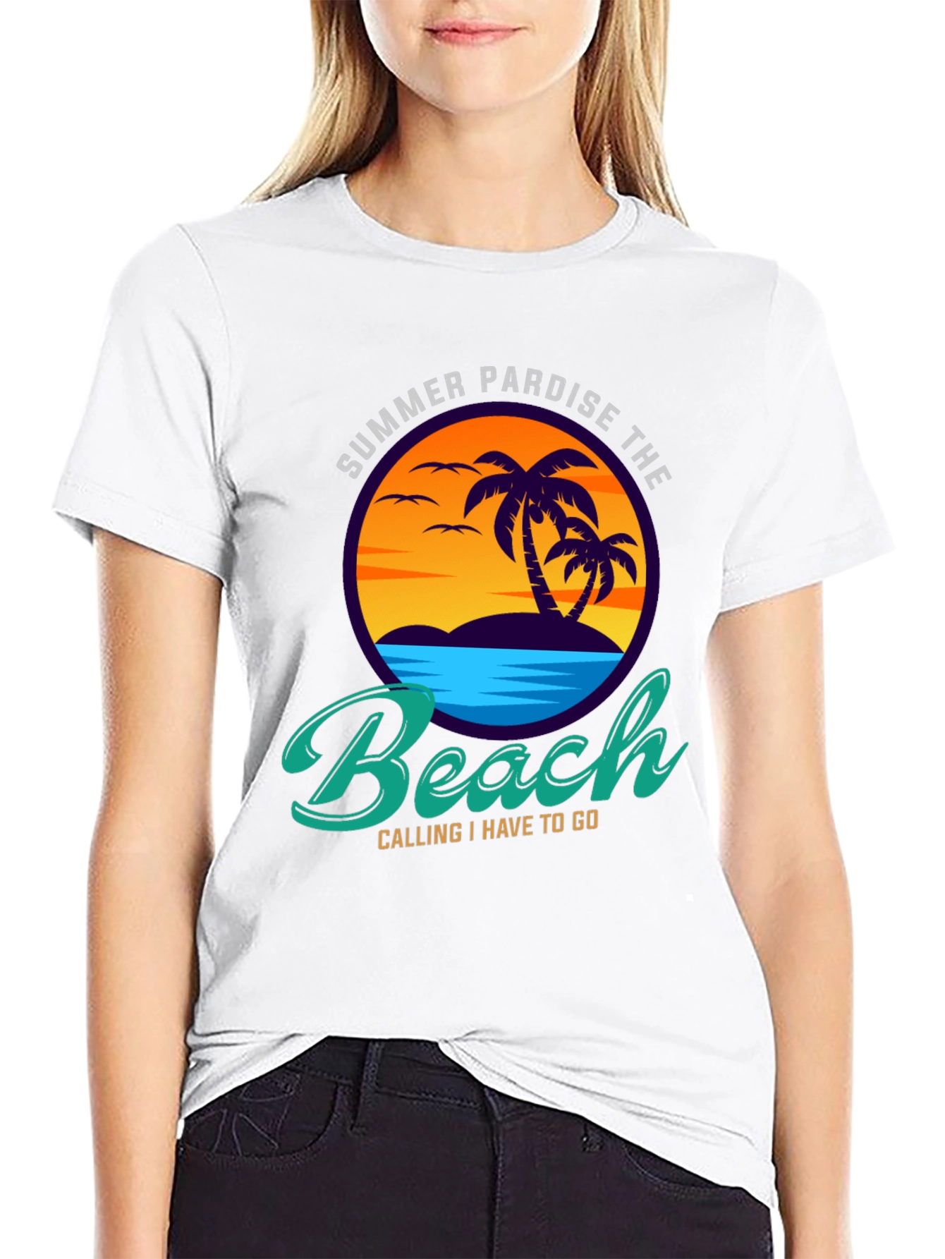 Summer Paradise Beach T-Shirt