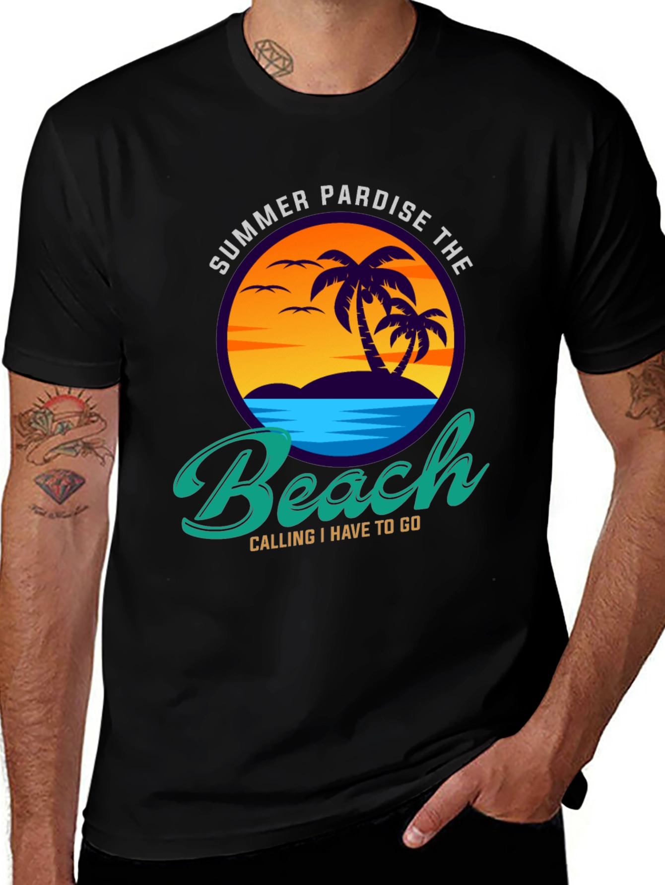 Summer Paradise Beach T-Shirt