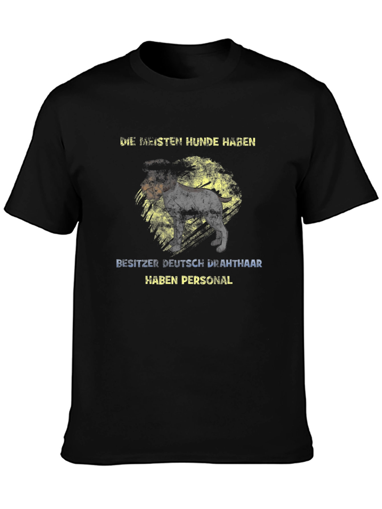Deutsch Drahthaar Personal T-Shirt – Vintage Dog Lover Graphic Tee Gift