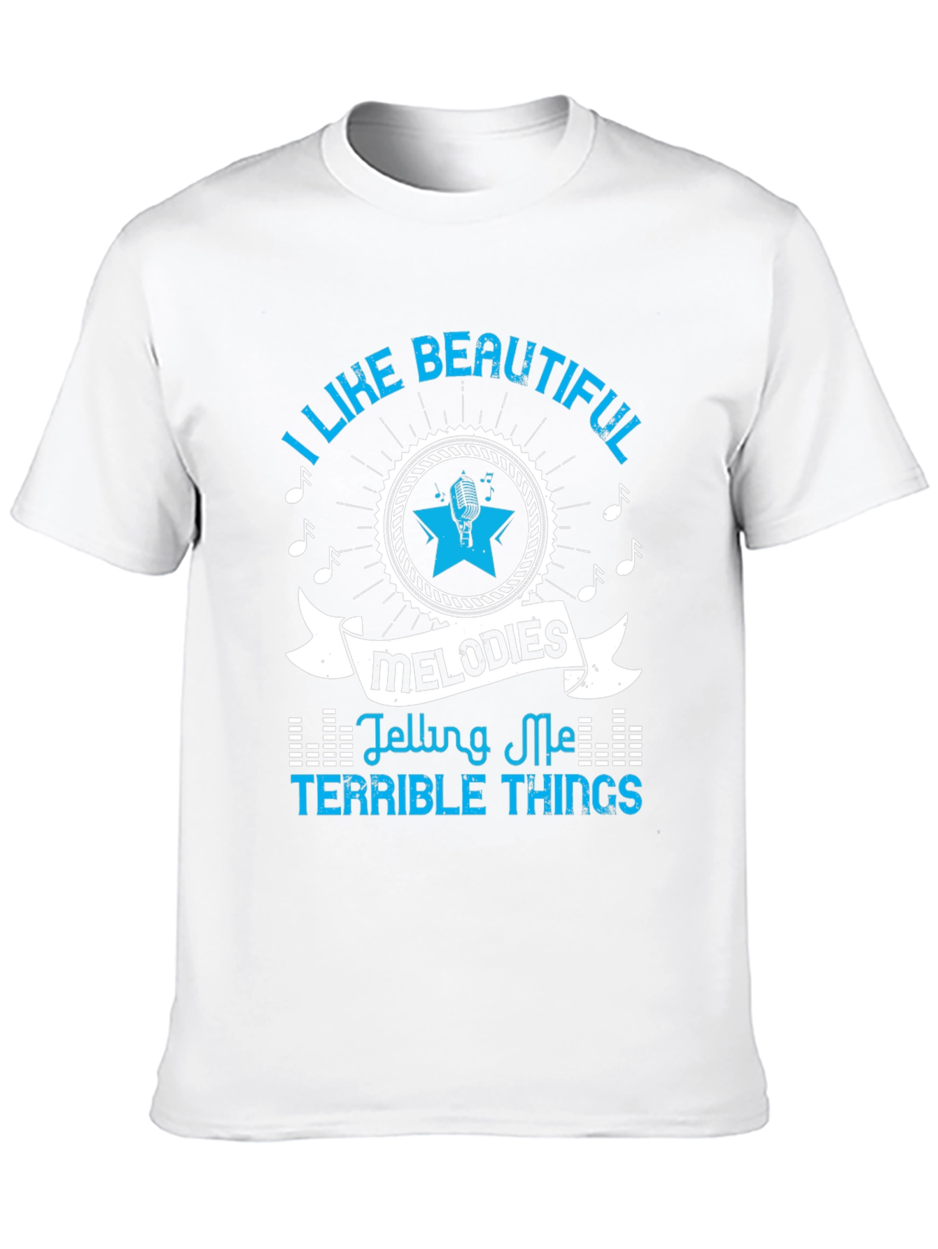 Beautiful Melodies Graphic T-Shirt - Black