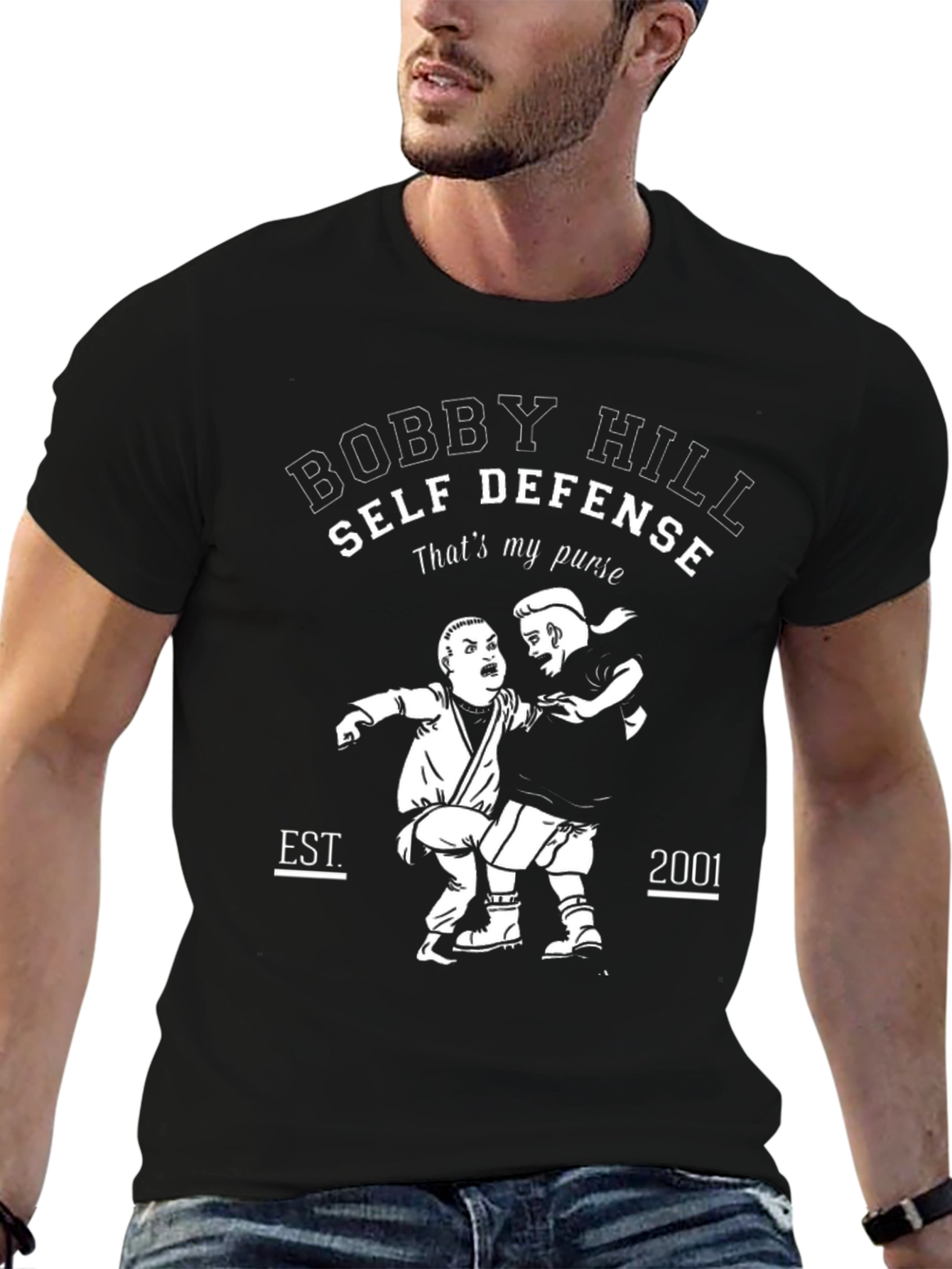 Bobby Hill Self Defense T-Shirt - Thats My Purse!