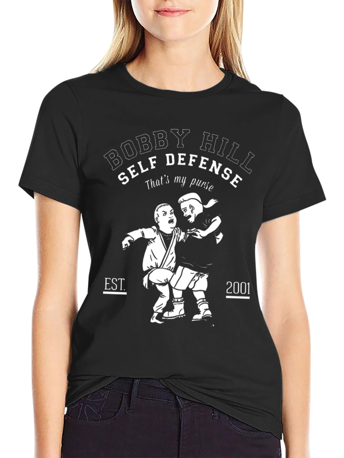 Bobby Hill Self Defense T-Shirt - Thats My Purse!