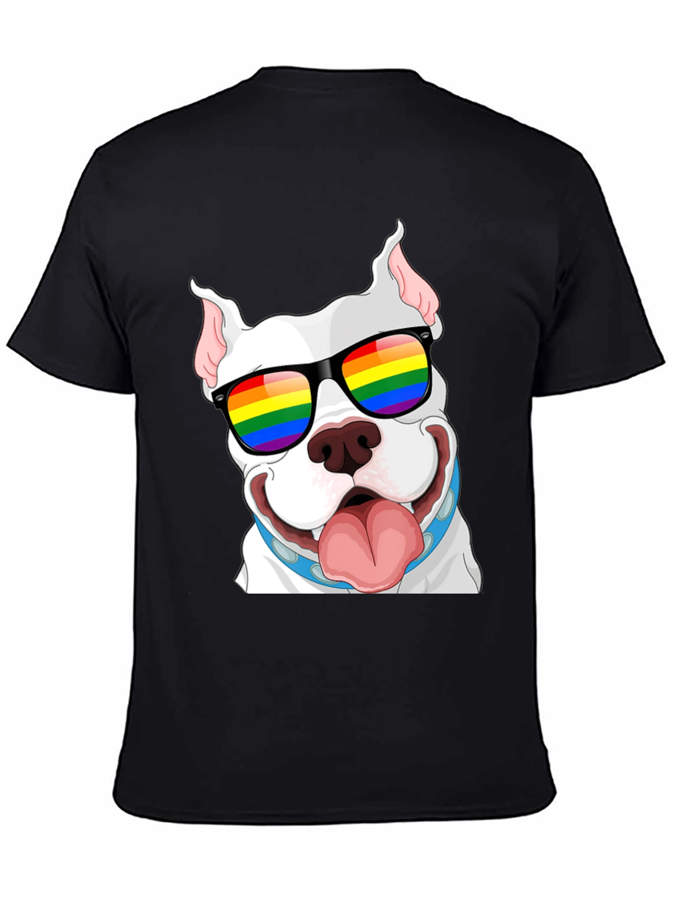 Pitbull Pride T-Shirt - LGBTQ+ Dog Tee