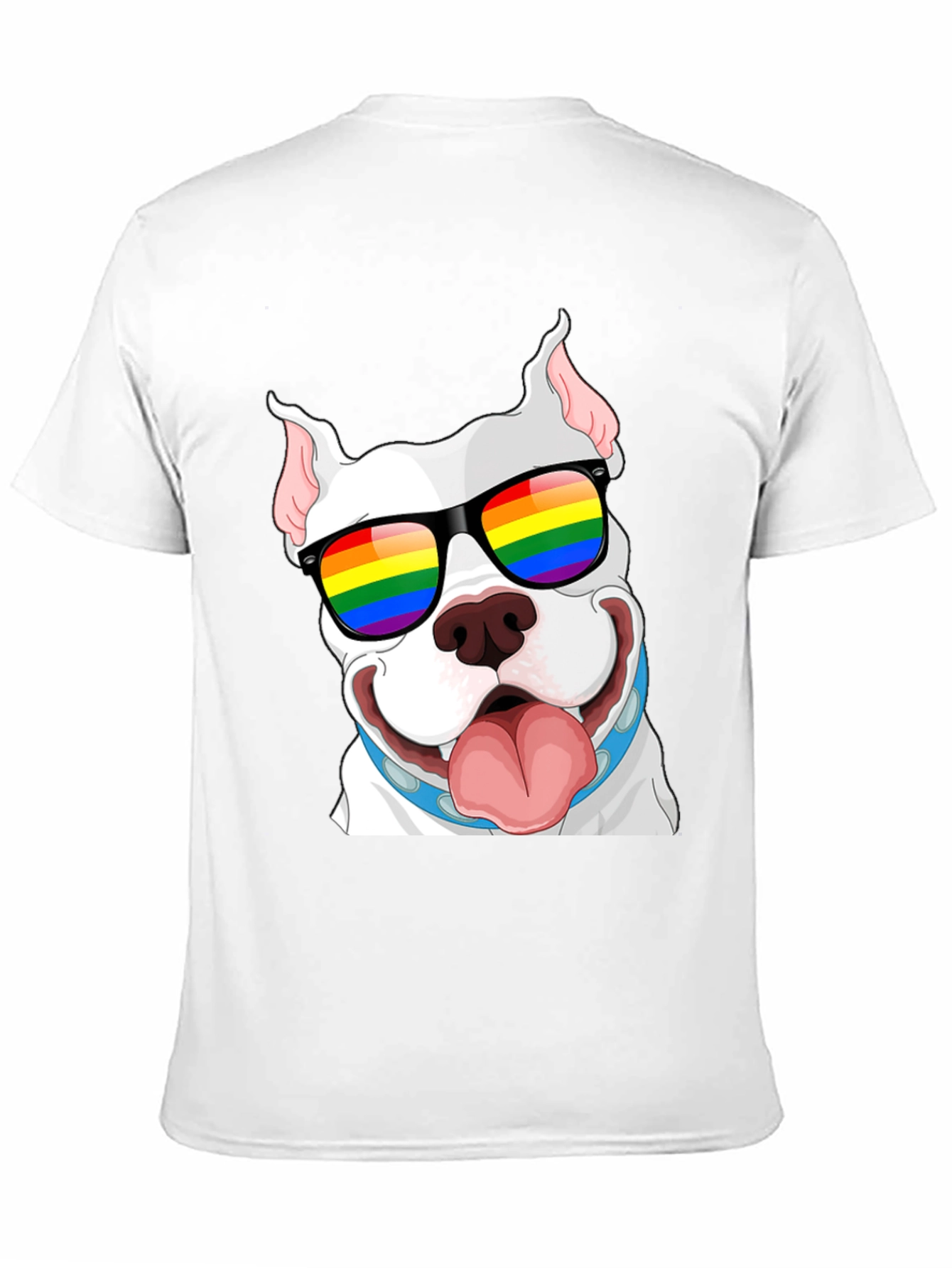 Pitbull Pride T-Shirt - LGBTQ+ Dog Tee