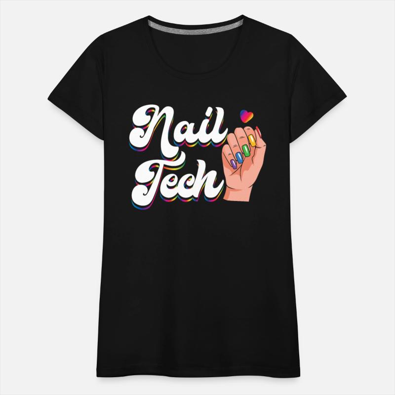 Nail Tech Quote Work Uniform Nail