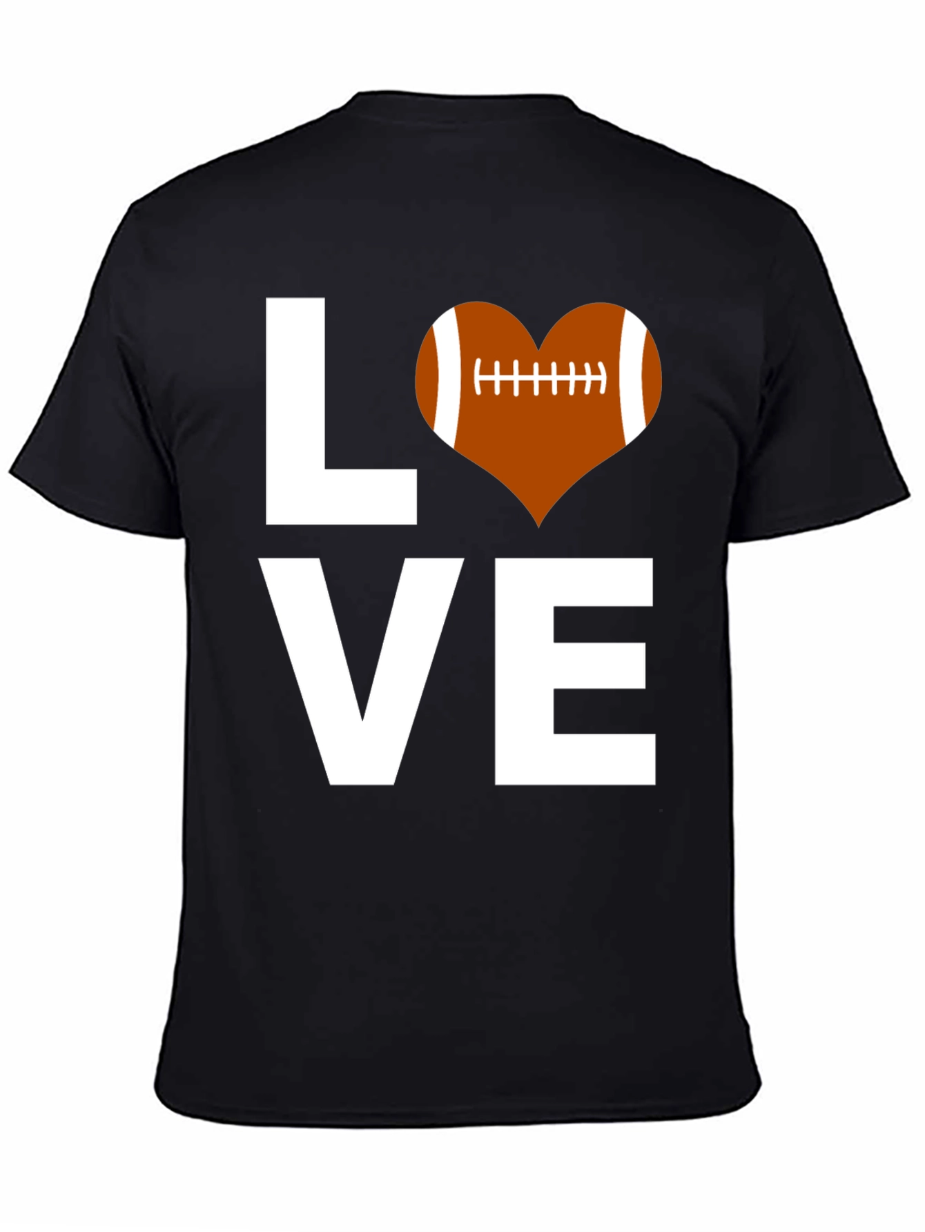 Love Football T-Shirt - Stylish Graphic Tee